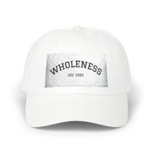 Wholeness Classic Dad Cap – Vintage Script Embroidered Baseball Hat