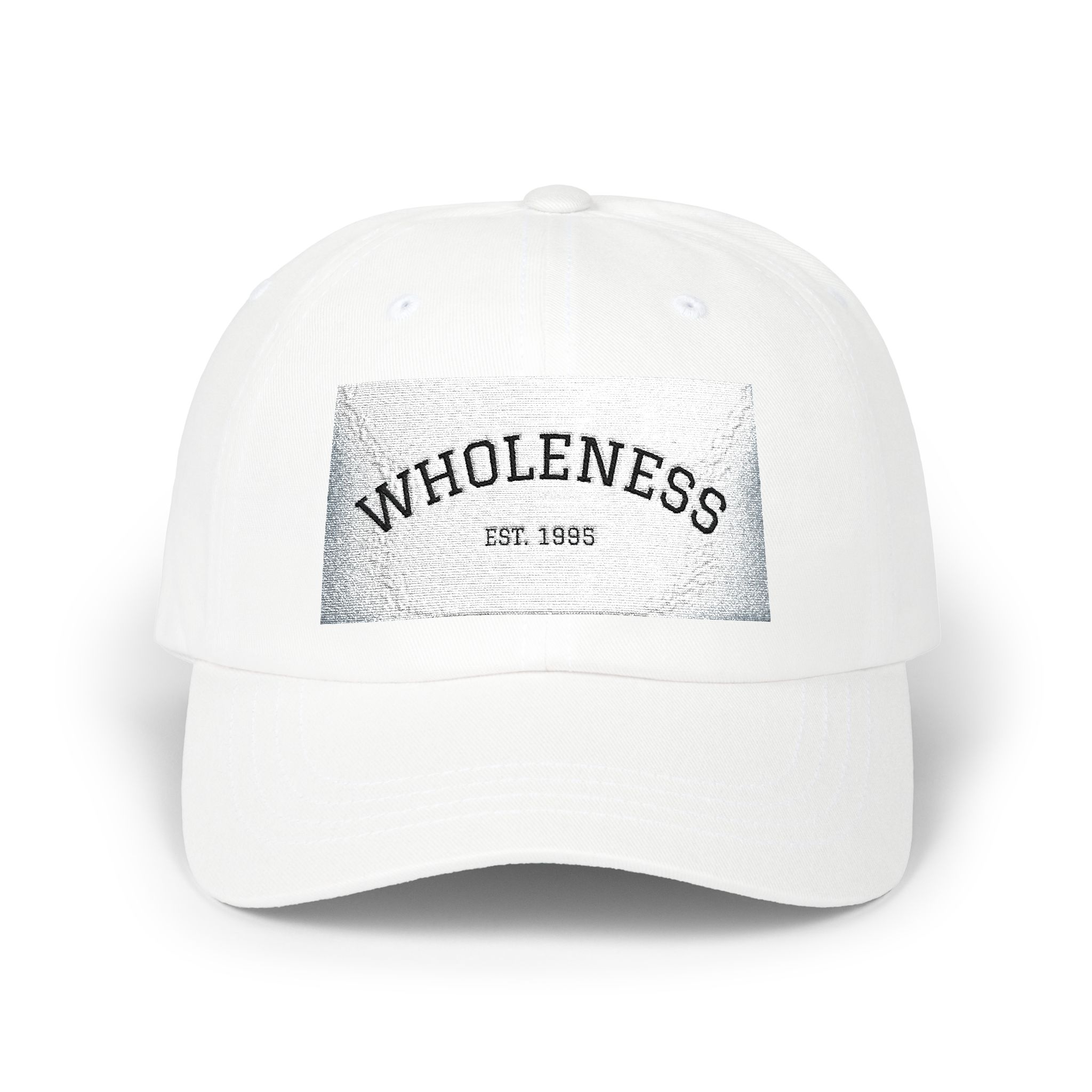 Wholeness Classic Dad Cap – Vintage Script Embroidered Baseball Hat