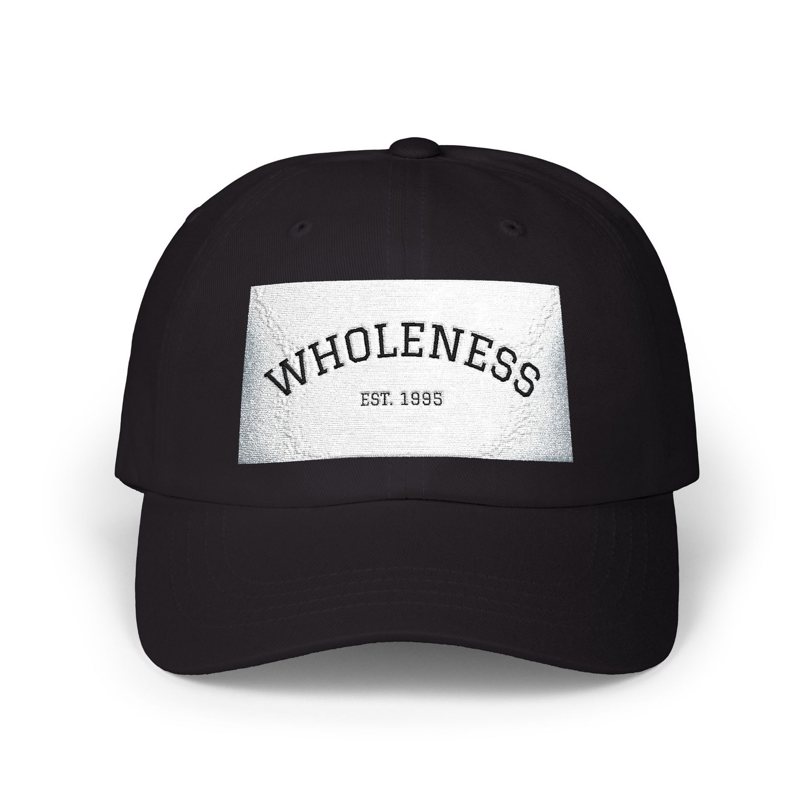 Wholeness Classic Dad Cap – Vintage Script Embroidered Baseball Hat - Image 5