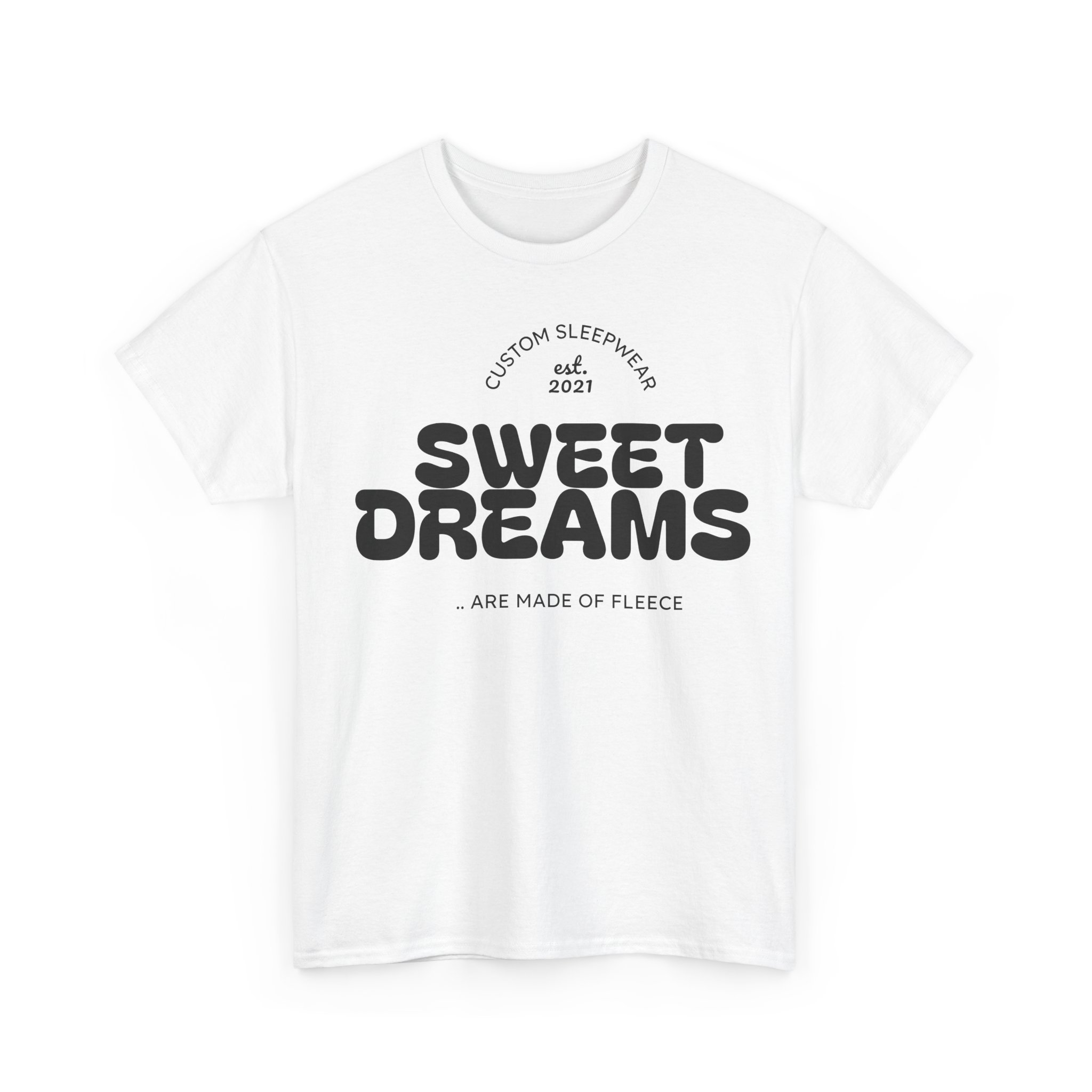 Sweet Dreams Tee — Retro Sleepwear Graphic T-Shirt - Image 3