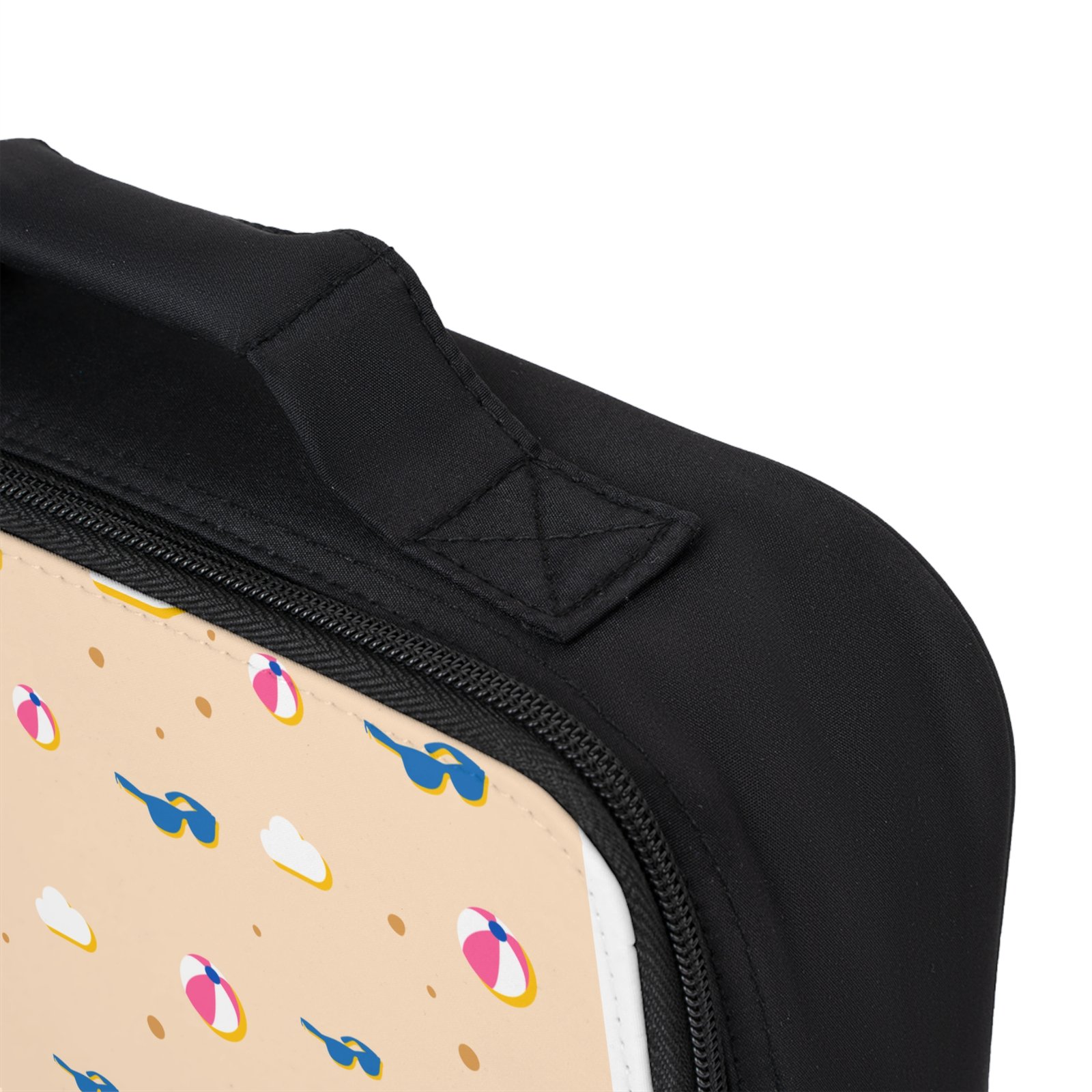 Beach Ball & Clouds Lunch Bag — Cute Summer Picnic Kids Tote - Image 3