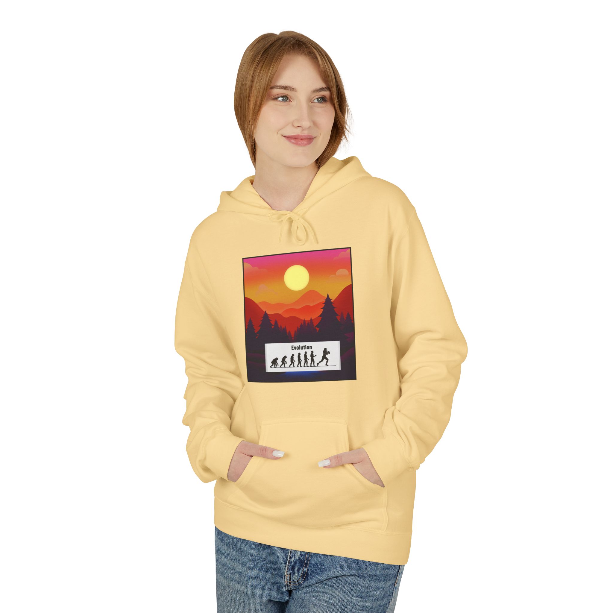 Unisex Midweight Softstyle Fleece Hoodie - Image 15
