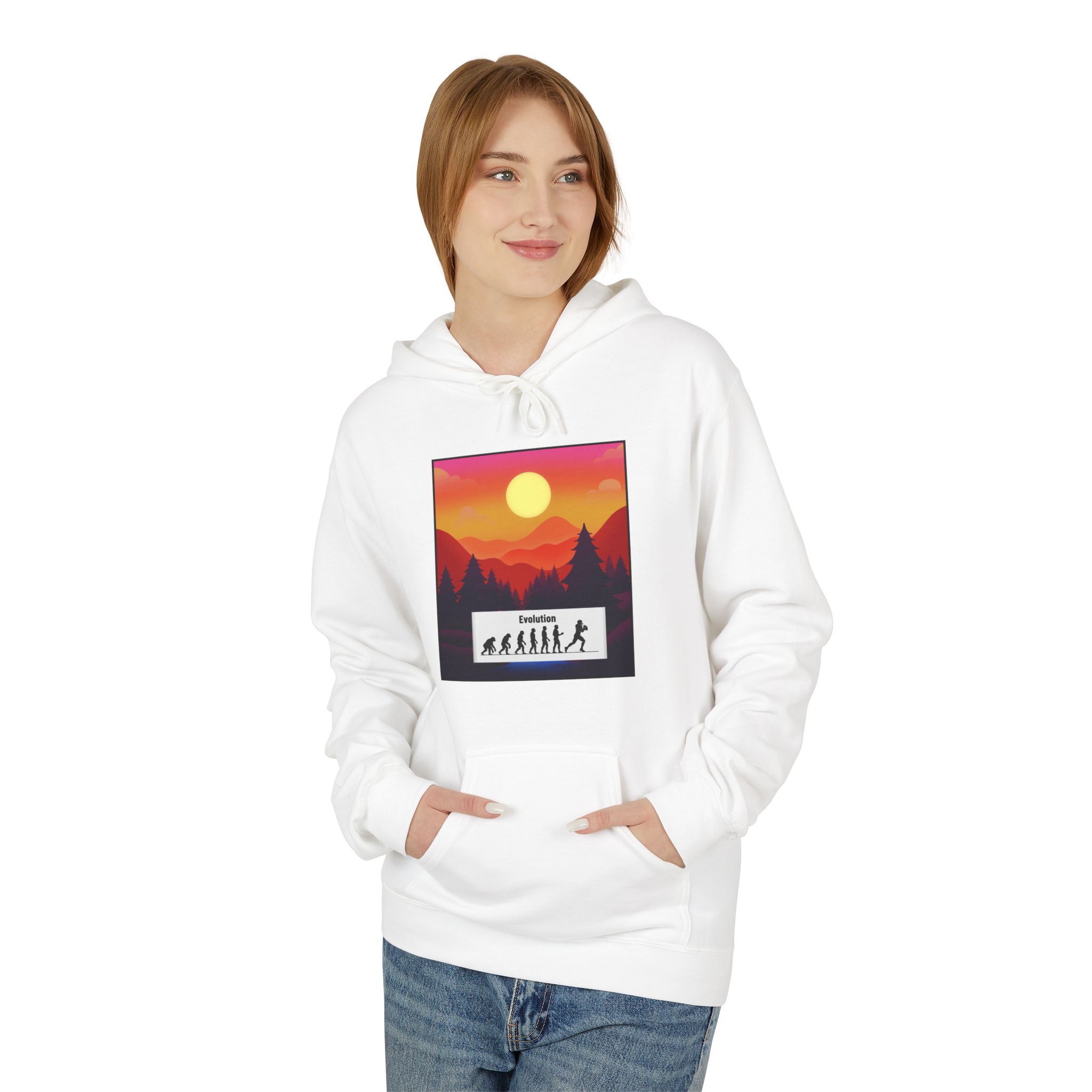 Unisex Midweight Softstyle Fleece Hoodie - Image 3