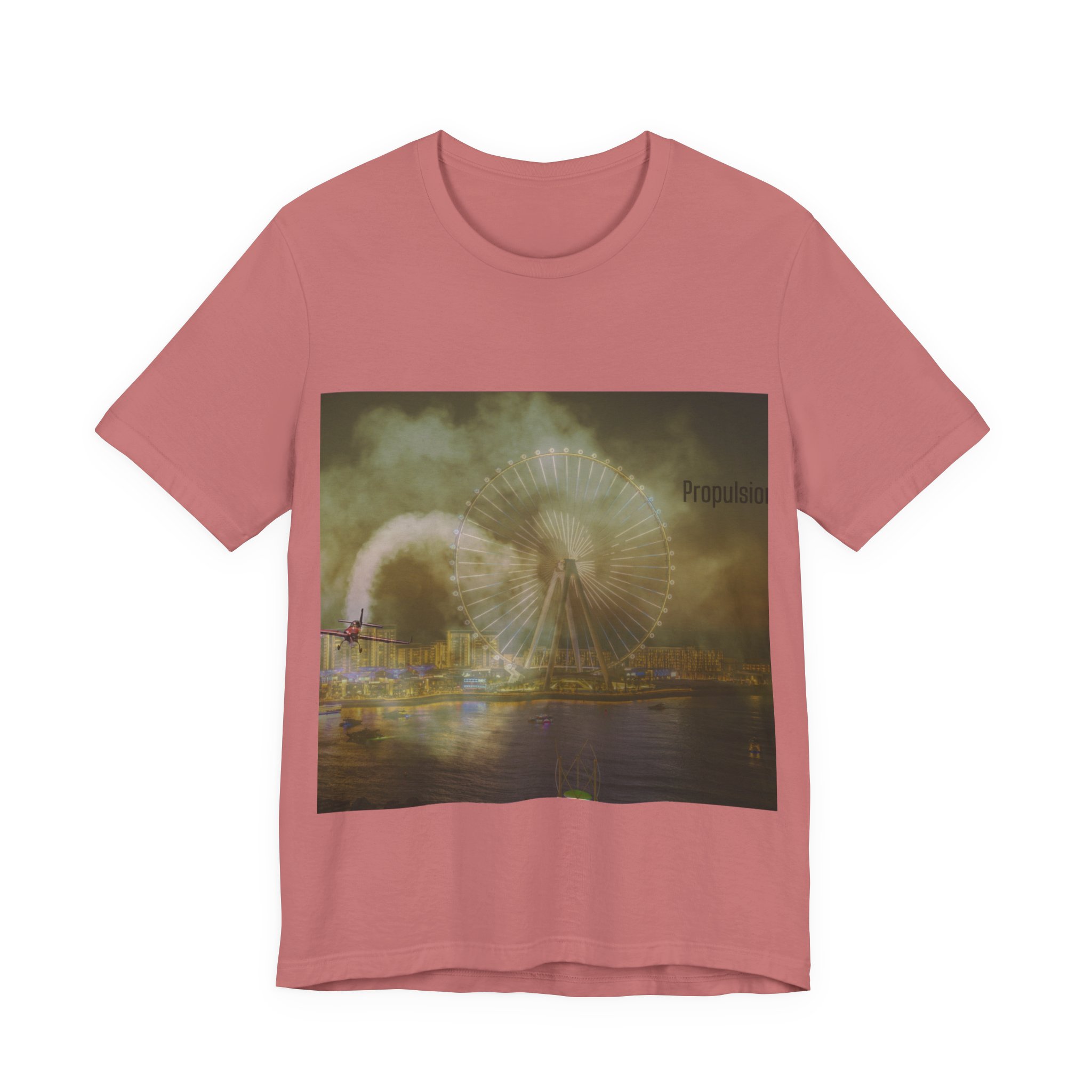 Surreal Moonscape T-Shirt — Ethereal Night Sky Graphic Tee - Image 5