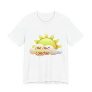 T‑Shirt — 'Bid Bud London' Sunny Cloud Graphic Tee