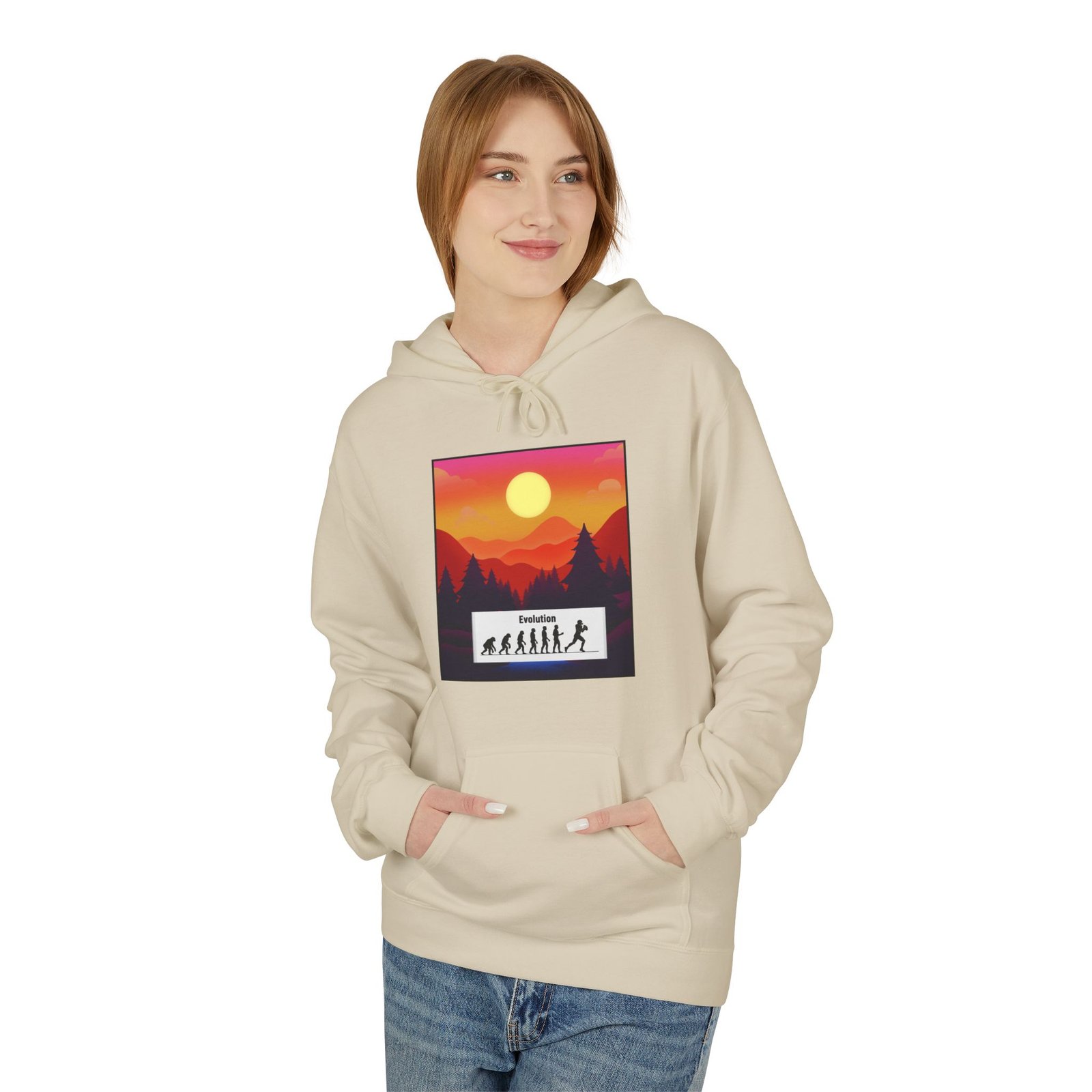 Unisex Midweight Softstyle Fleece Hoodie - Image 11