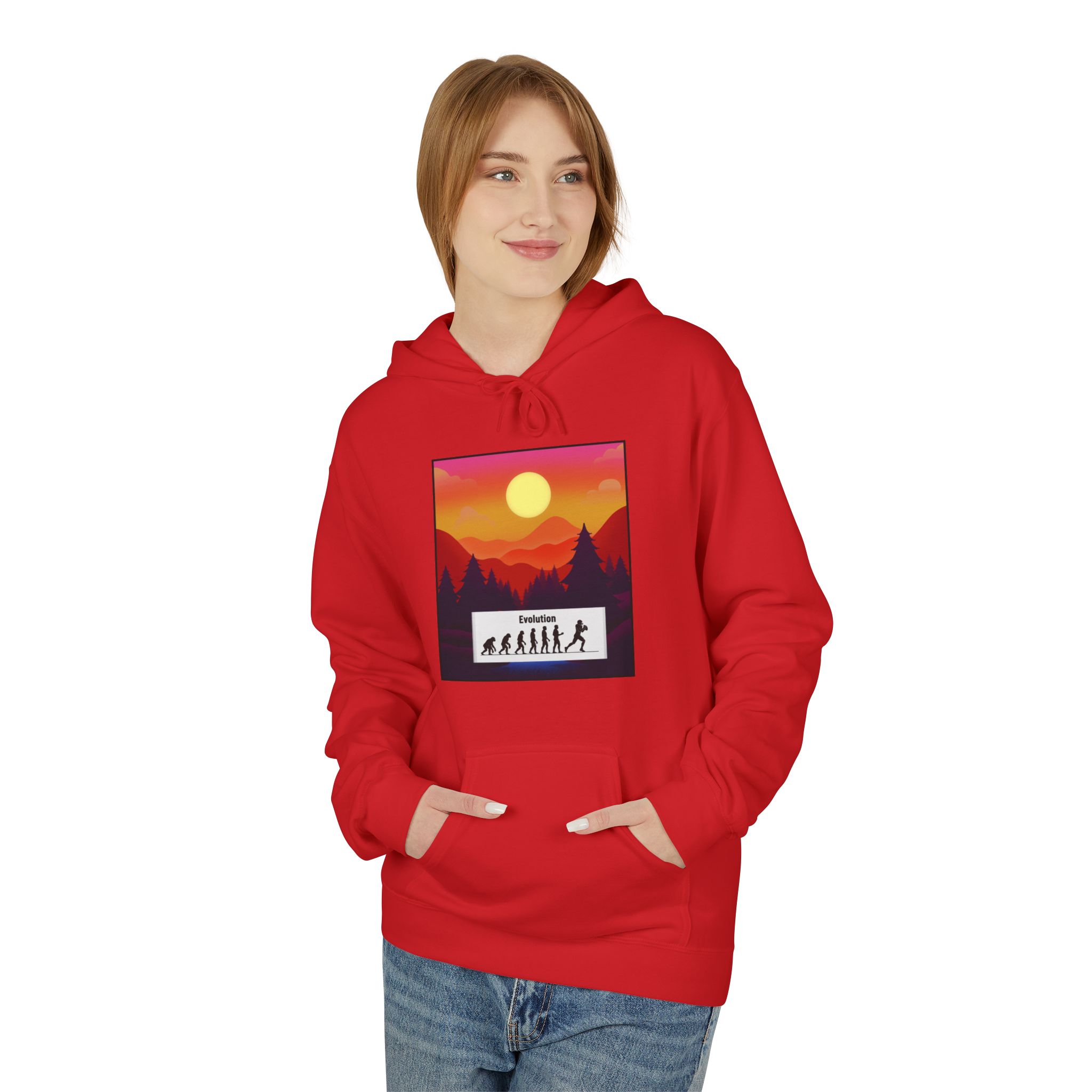 Unisex Midweight Softstyle Fleece Hoodie - Image 35