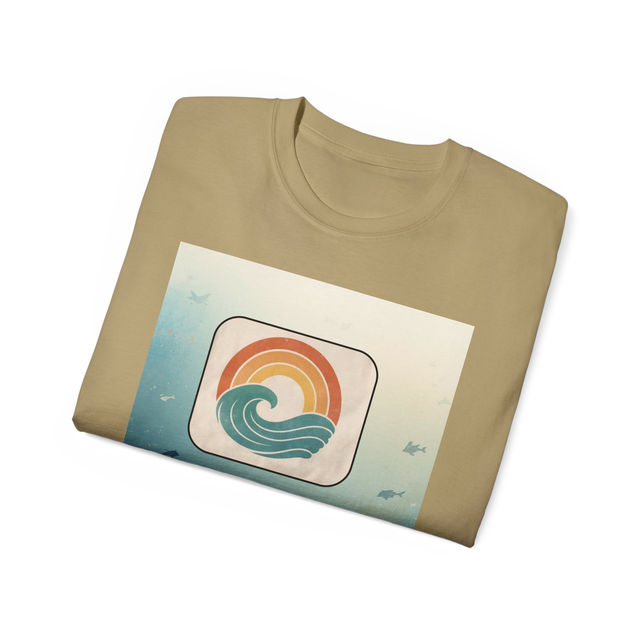 Retro Ocean Wave T-Shirt — Vintage Sunset Surf Graphic Tee - Image 28