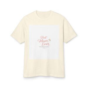 Best Mum Ever T‑Shirt — Floral Mother’s Day Tee