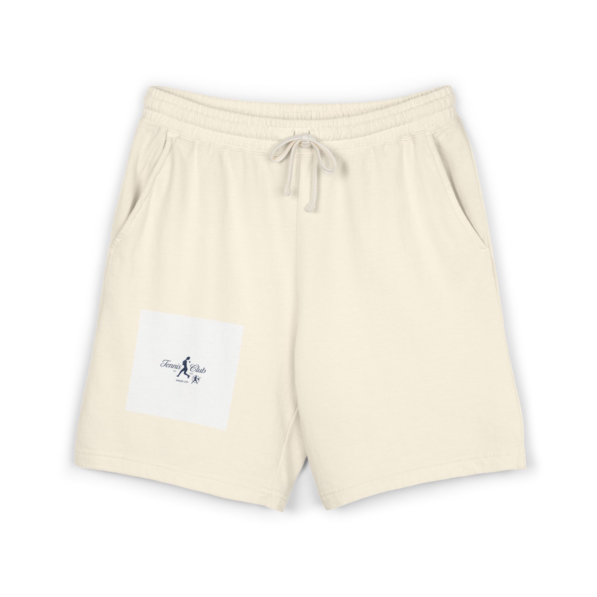 Lightweight Fleece Sweat Shorts — Garment-Dyed Casual Lounge Shorts