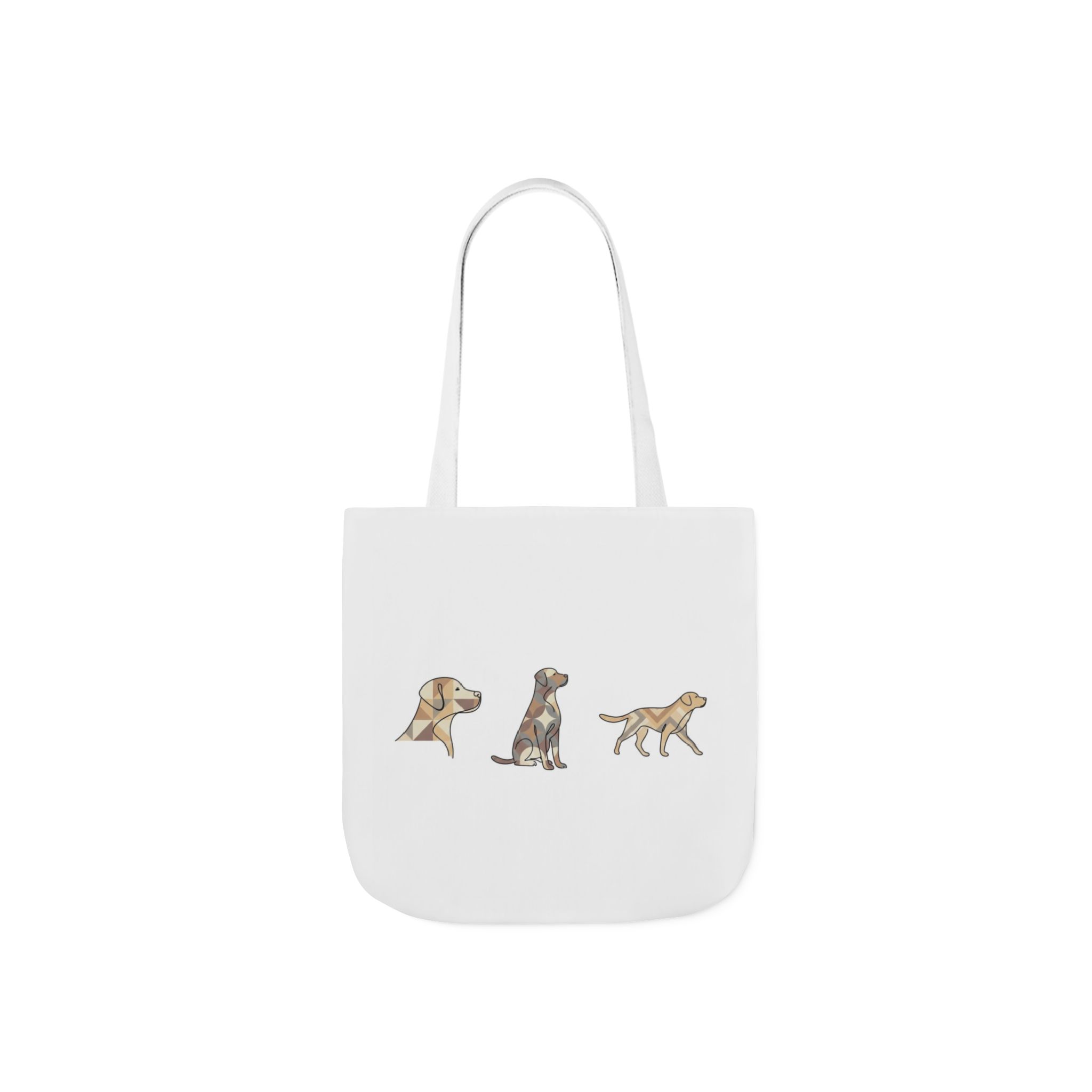 Dog Trio Canvas Tote Bag — Watercolor Labrador & Retriever Illustration - Image 5