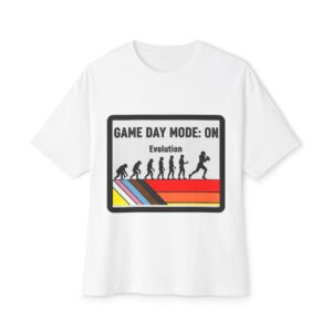 Game Day Mode: On Tee — Evolution Football Retro Graphic T‑Shirt
