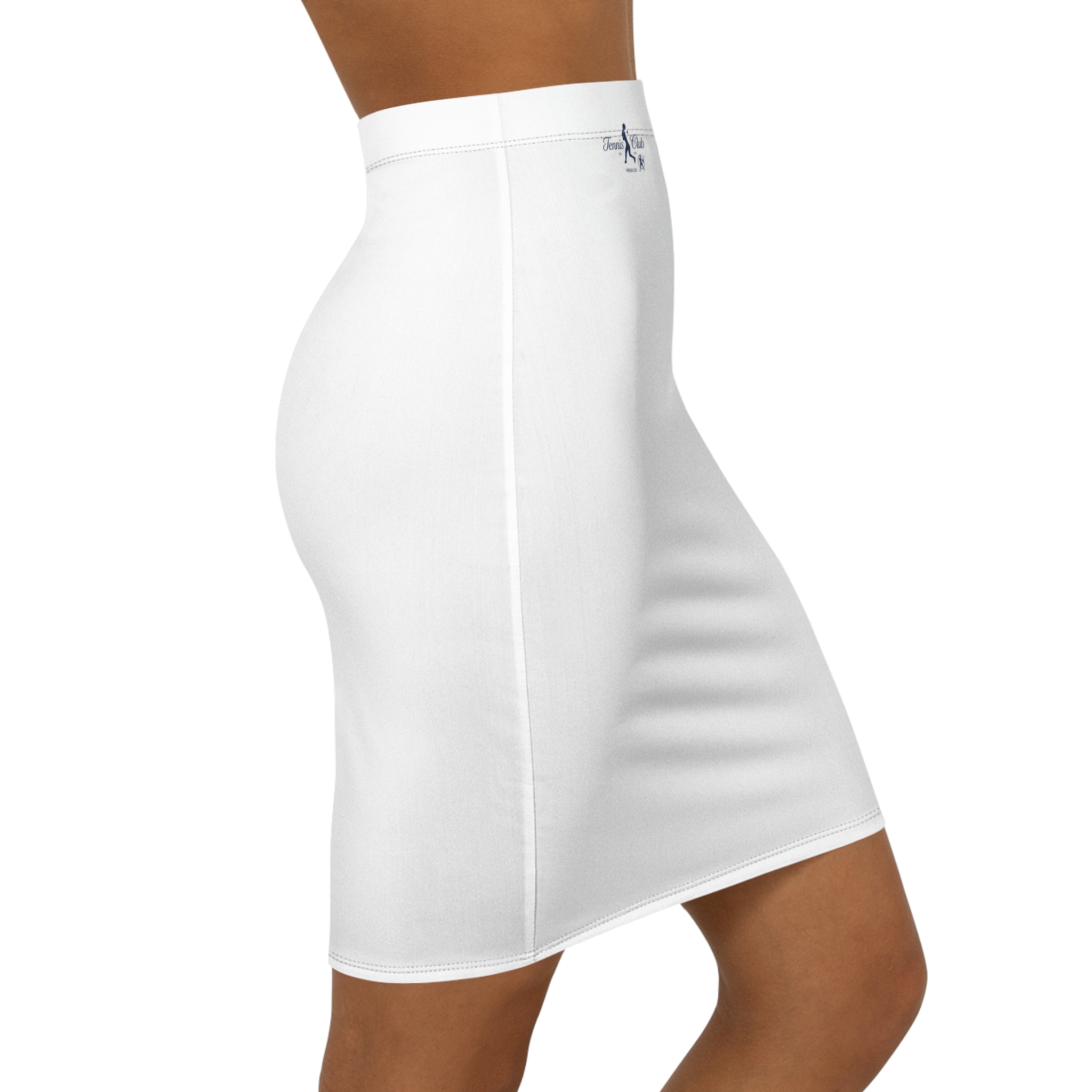 Women's Mid-Waist Pencil Skirt - Image 4