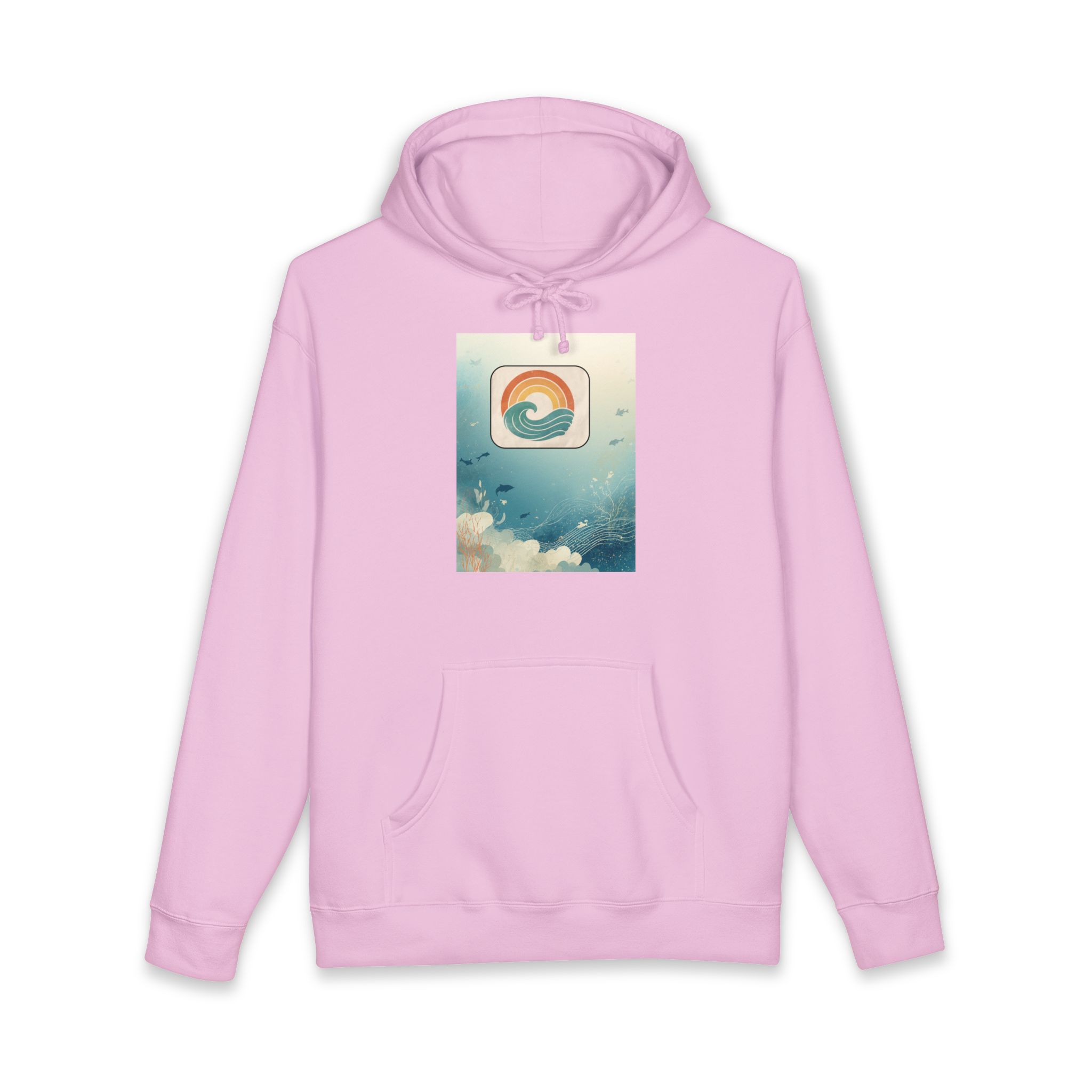 Vintage Sunset Wave Hoodie — Retro Surf Graphic Pullover - Image 21