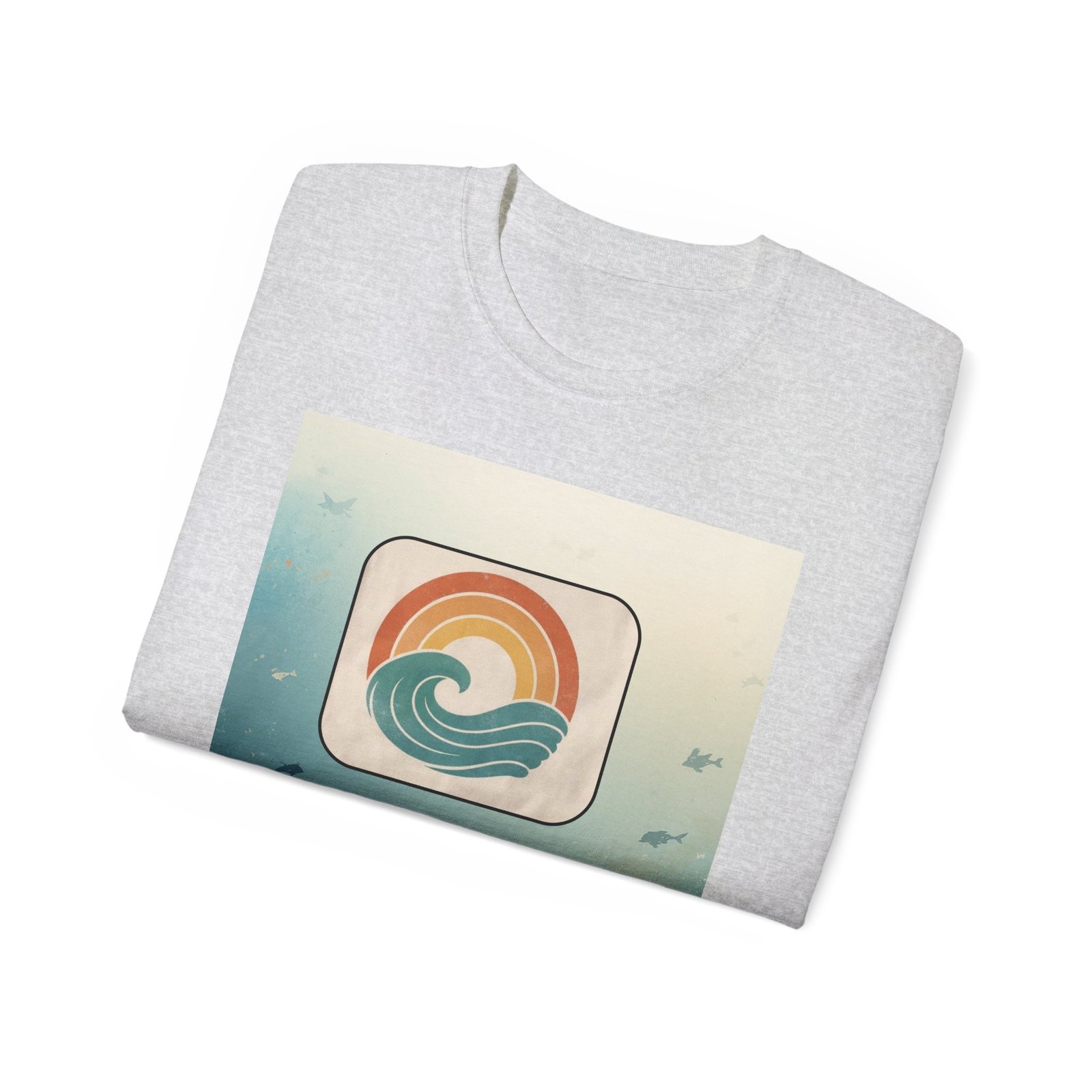 Retro Ocean Wave T-Shirt — Vintage Sunset Surf Graphic Tee - Image 8