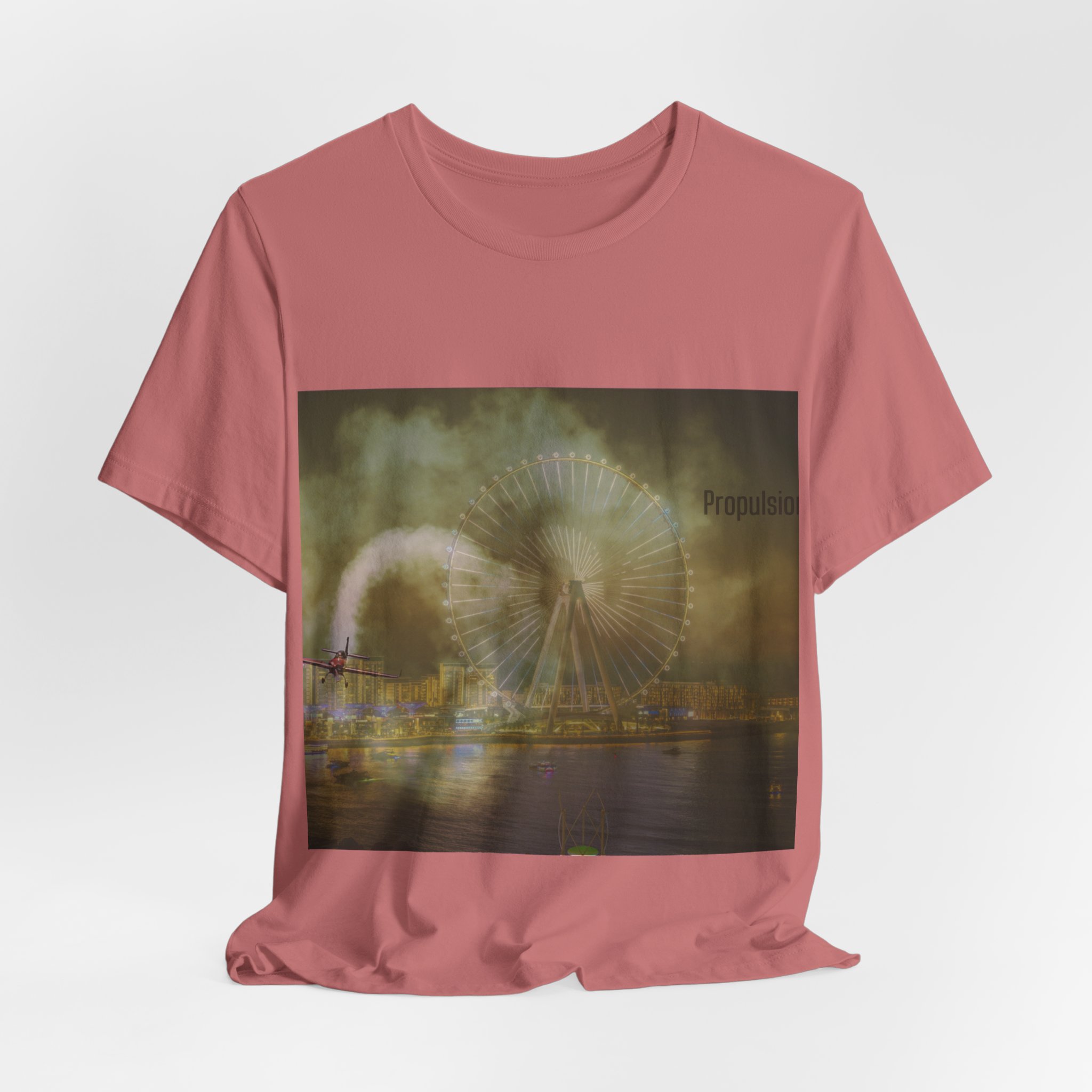 Surreal Moonscape T-Shirt — Ethereal Night Sky Graphic Tee - Image 8