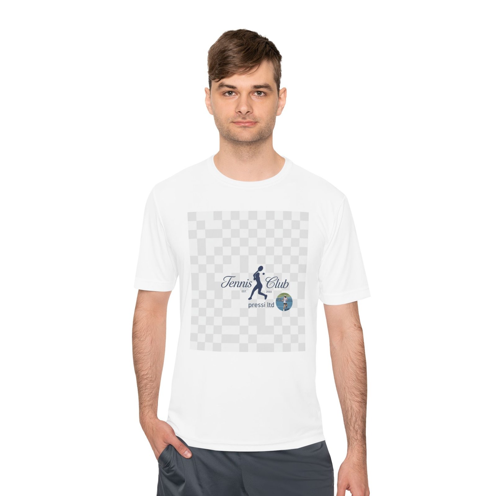 Tennis Club Performance Tee — "Tennis Club" Logo Moisture‑Wicking Shirt - Image 3