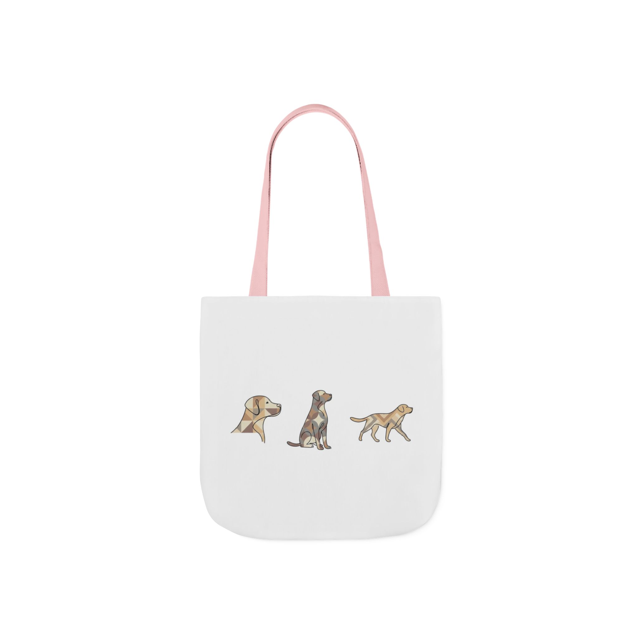 Dog Trio Canvas Tote Bag — Watercolor Labrador & Retriever Illustration - Image 4