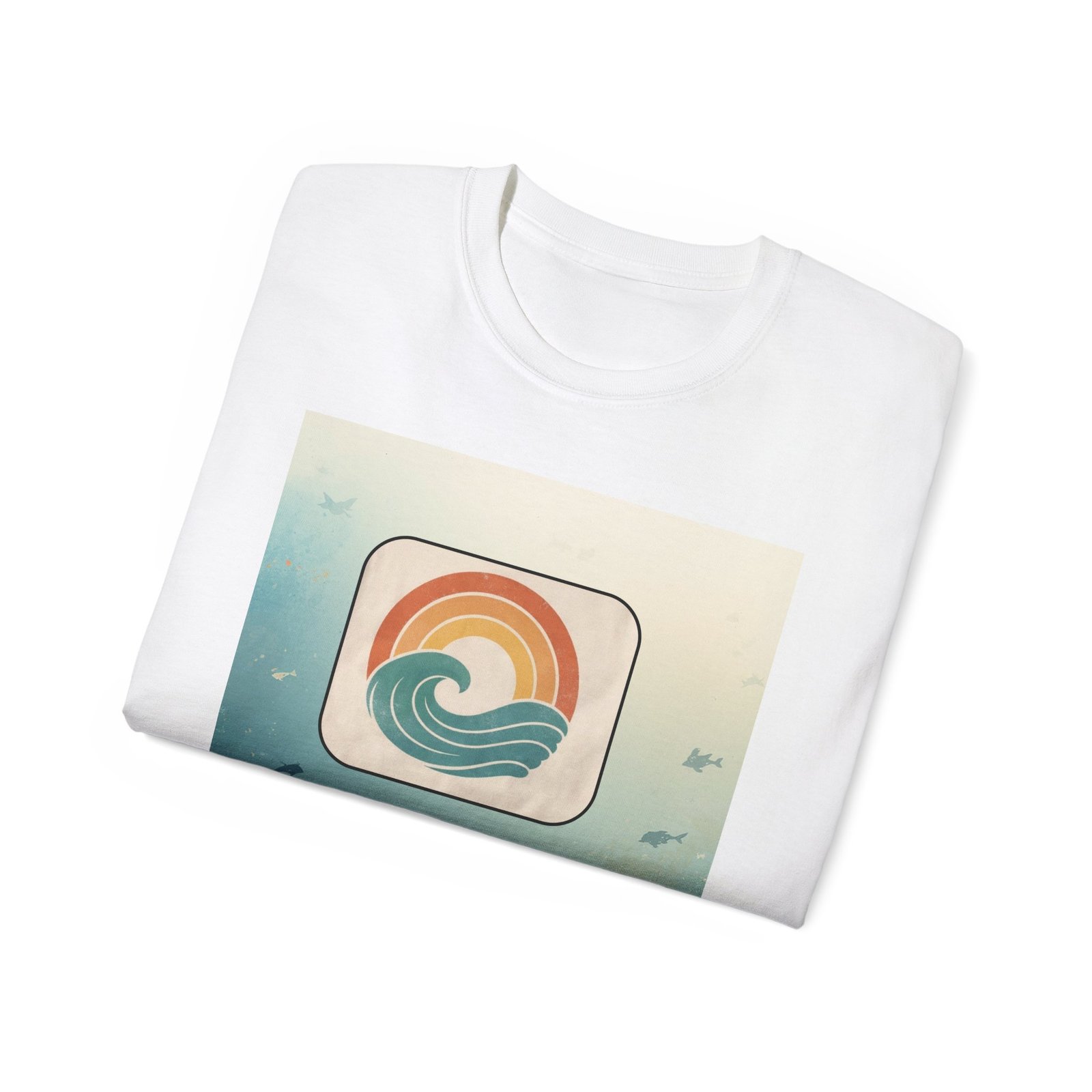Retro Ocean Wave T-Shirt — Vintage Sunset Surf Graphic Tee - Image 4