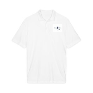 Running Club Polo Shirt — "Keep Pace" Logo Chest Pocket