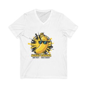 Nanao Banana Cool Sunglasses V-Neck Tee
