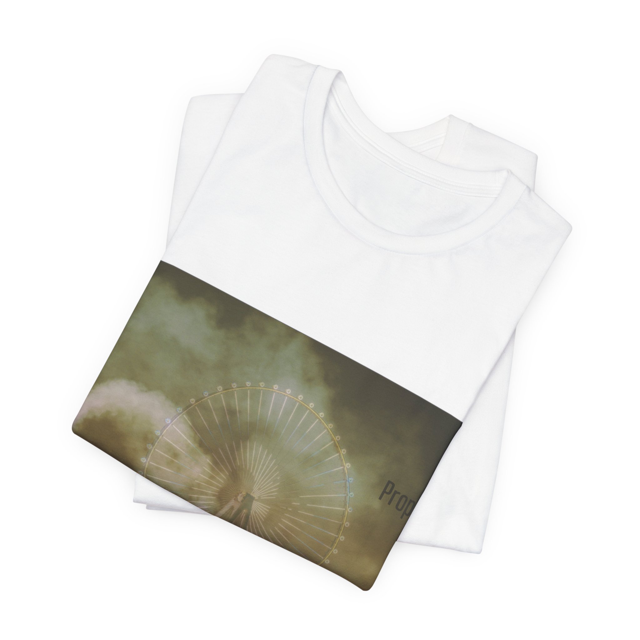 Surreal Moonscape T-Shirt — Ethereal Night Sky Graphic Tee - Image 3