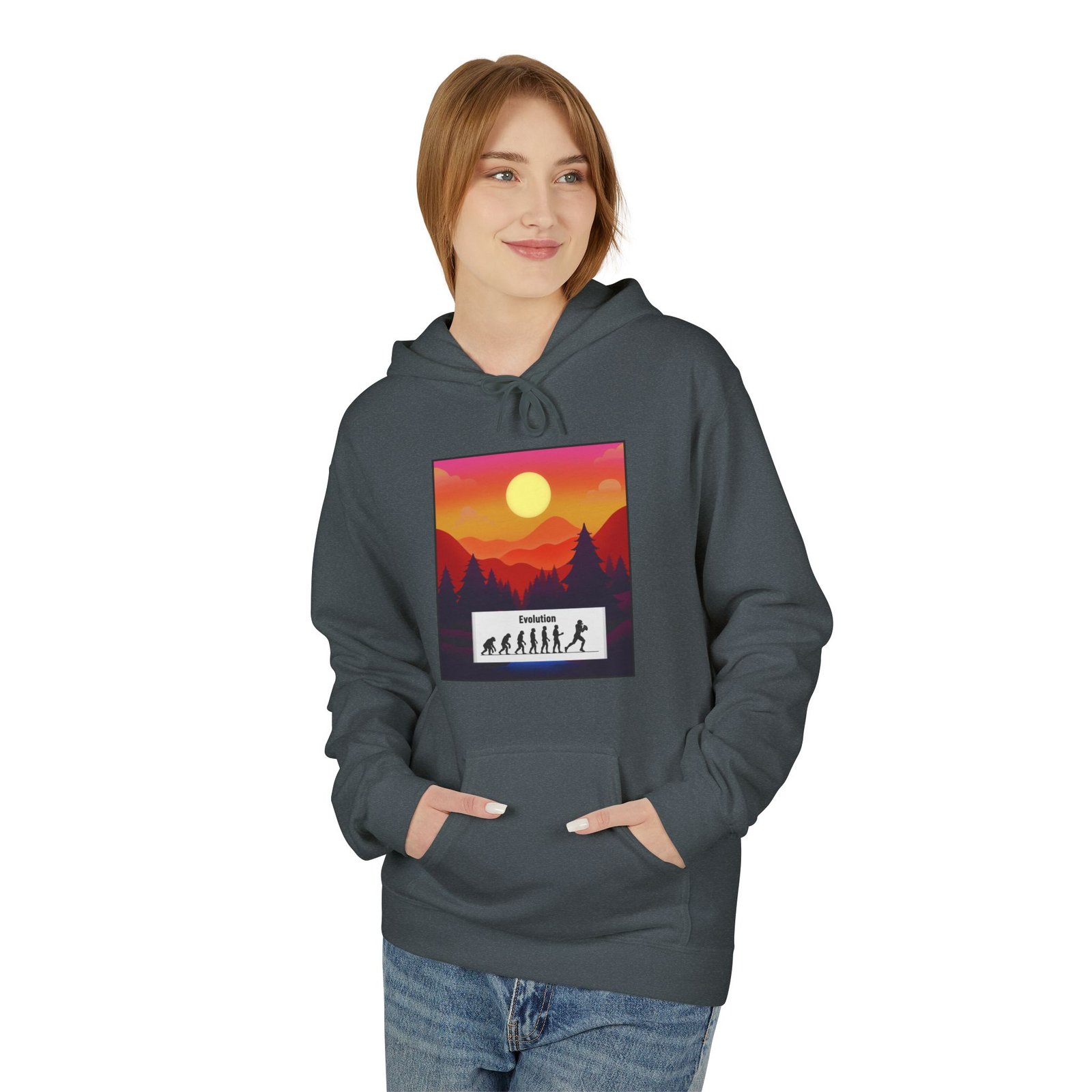Unisex Midweight Softstyle Fleece Hoodie - Image 27