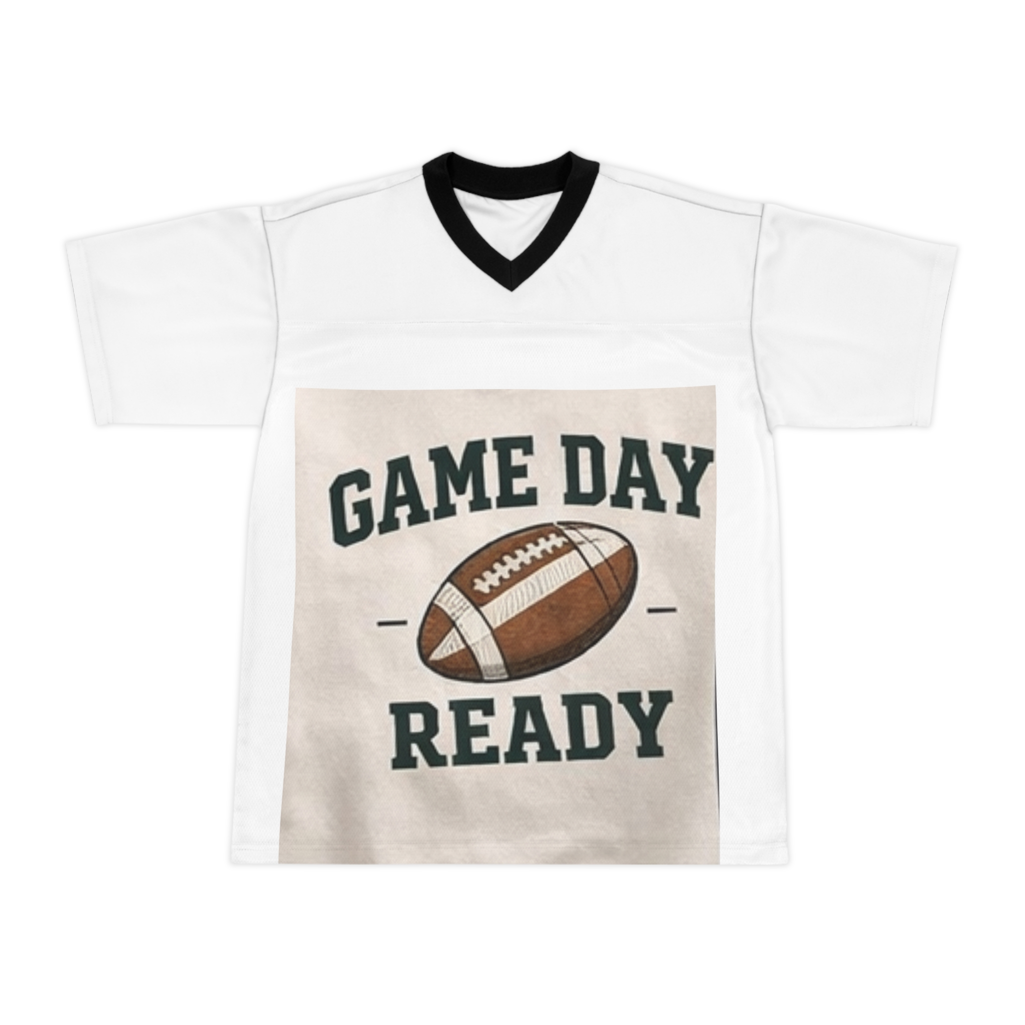 Game Day Ready Football Jersey — Vintage Football Graphic