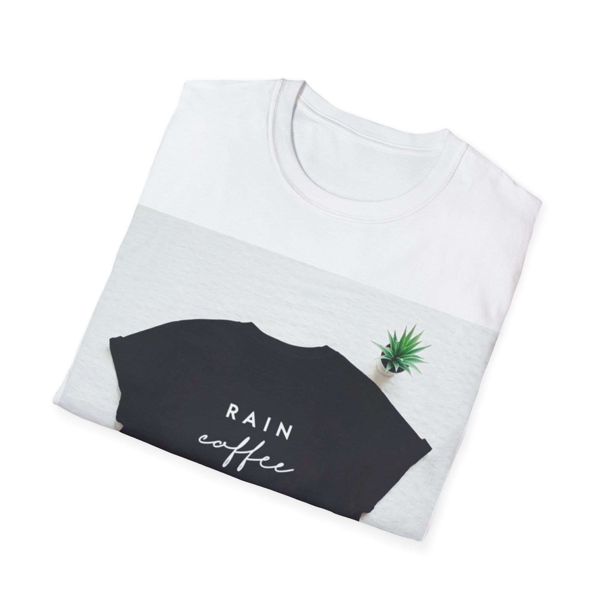 Rain, Coffee, Books T‑Shirt — Cozy Reader Graphic Tee - Image 4