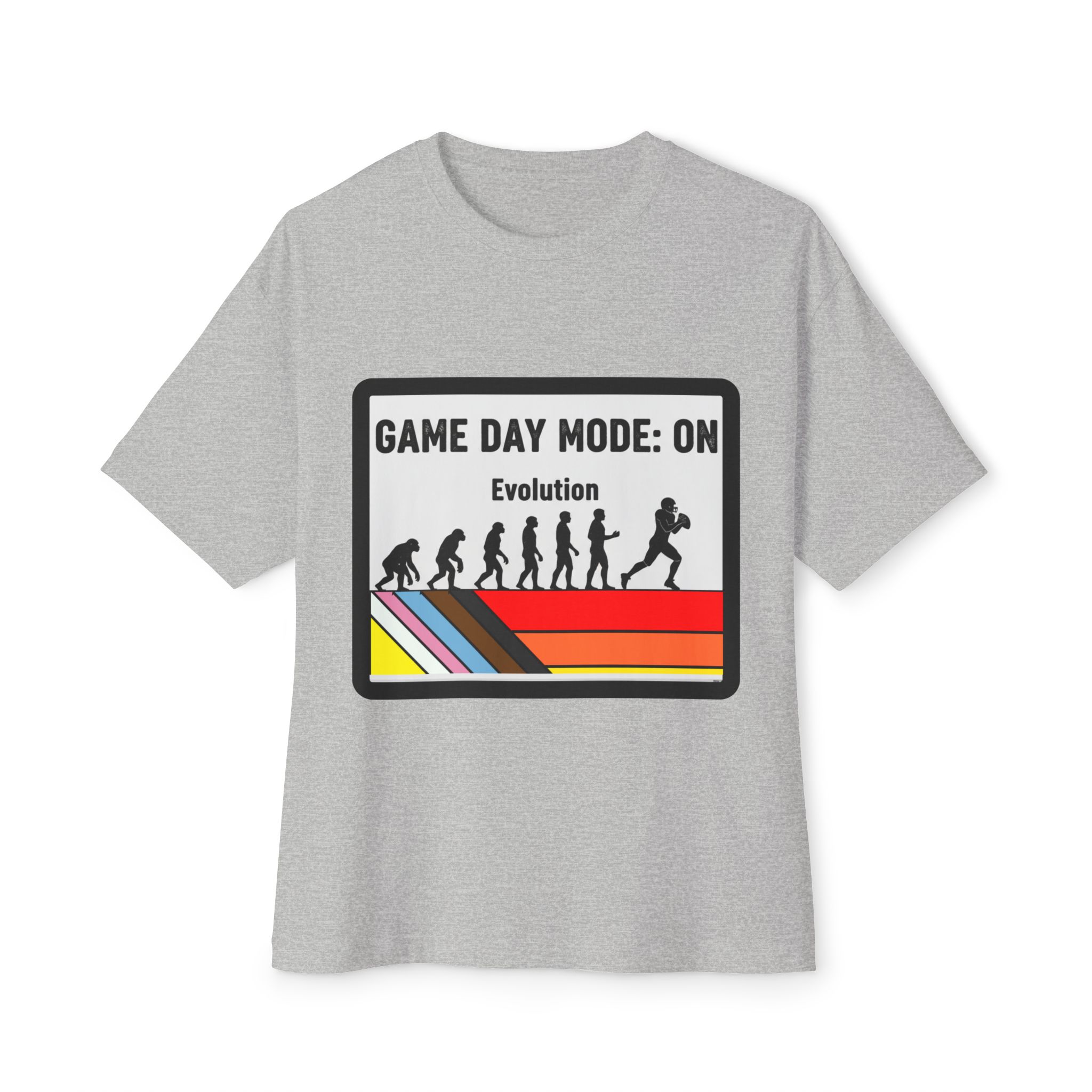 Game Day Mode: On Tee — Evolution Football Retro Graphic T‑Shirt - Image 17