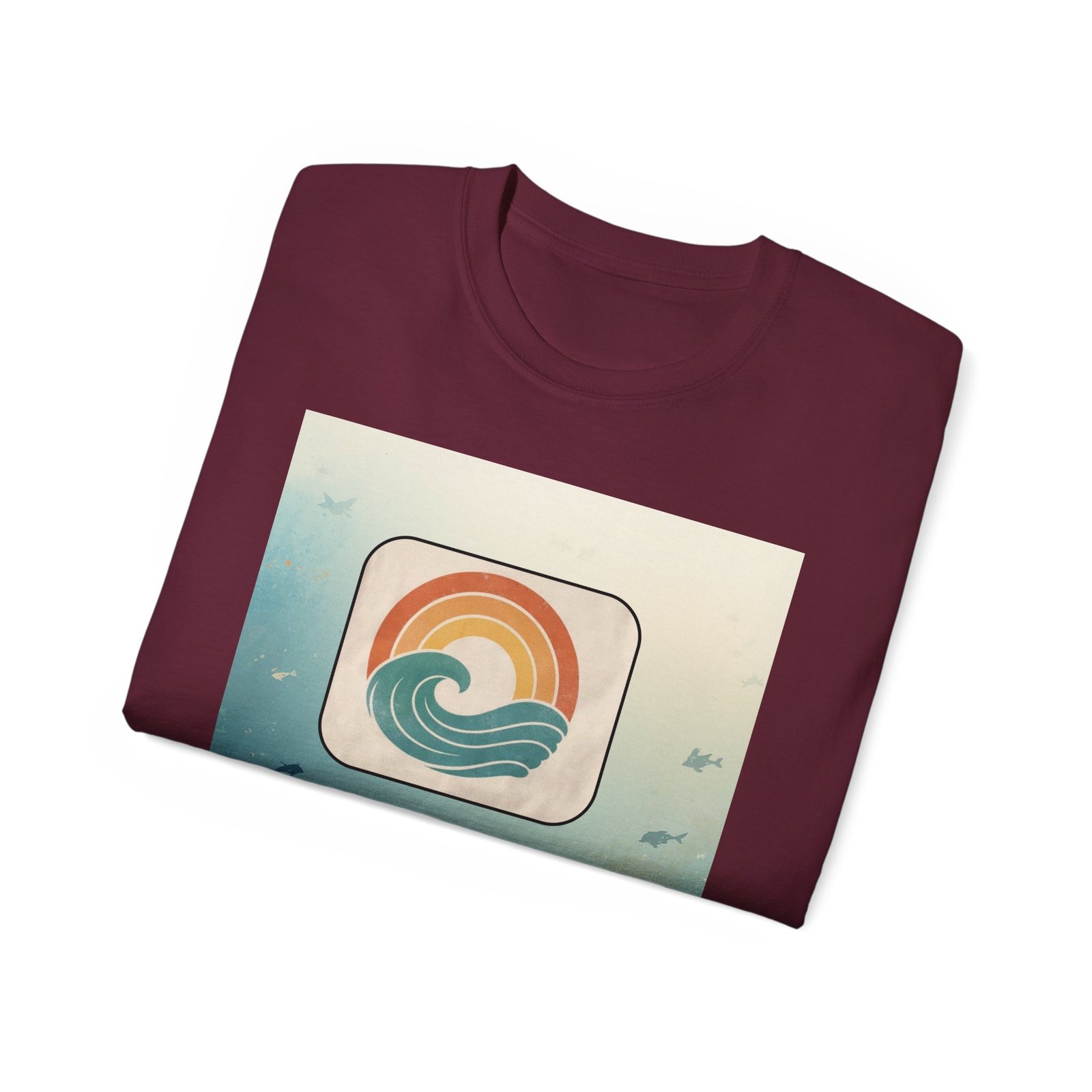Retro Ocean Wave T-Shirt — Vintage Sunset Surf Graphic Tee - Image 32