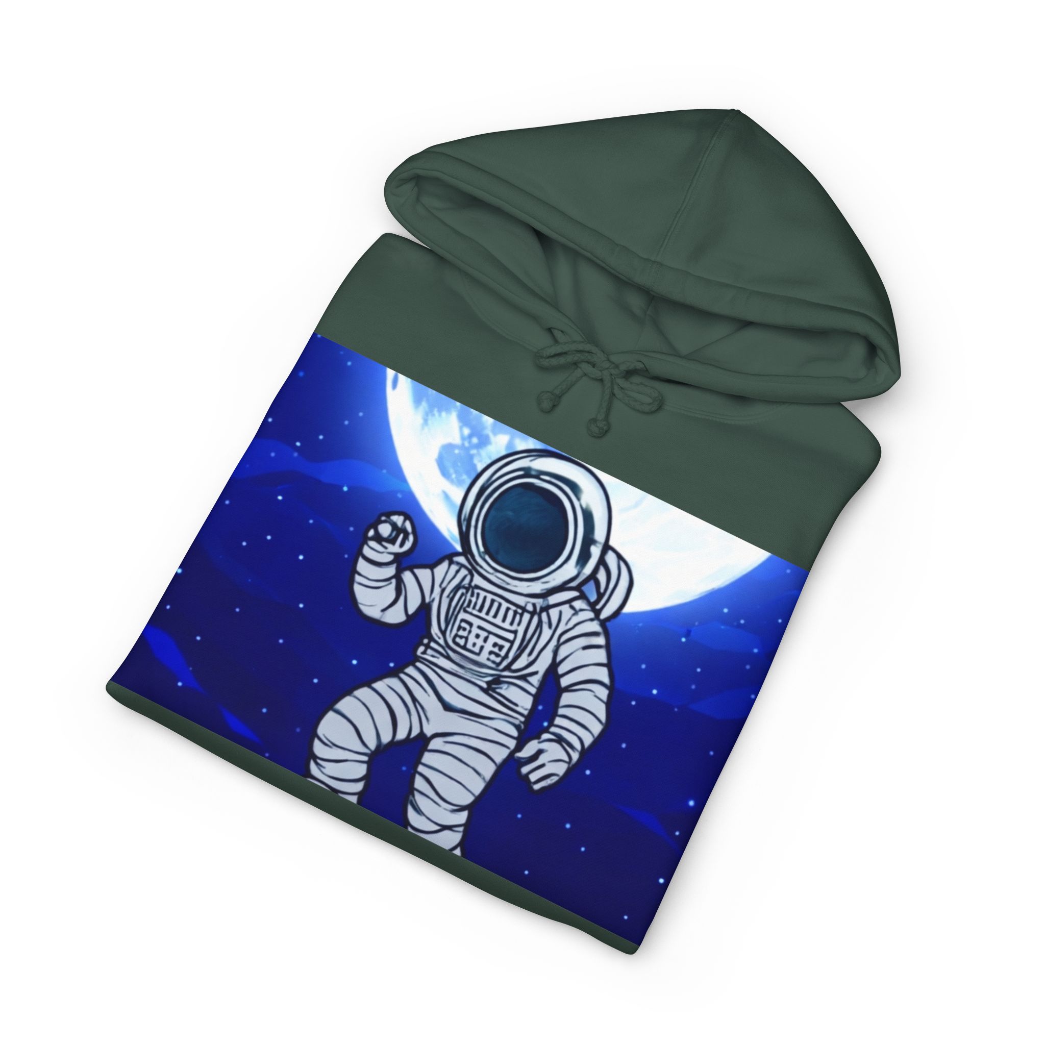 Astronaut Moon Hoodie — Space Explorer Graphic Sweatshirt - Image 7