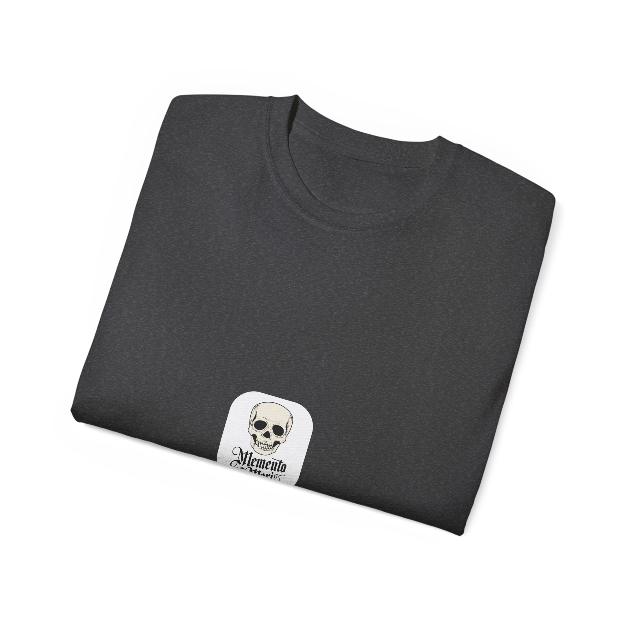 Skull & Roses Graphic Tee — Small Chest Skull with 'Alone' Text - Image 16