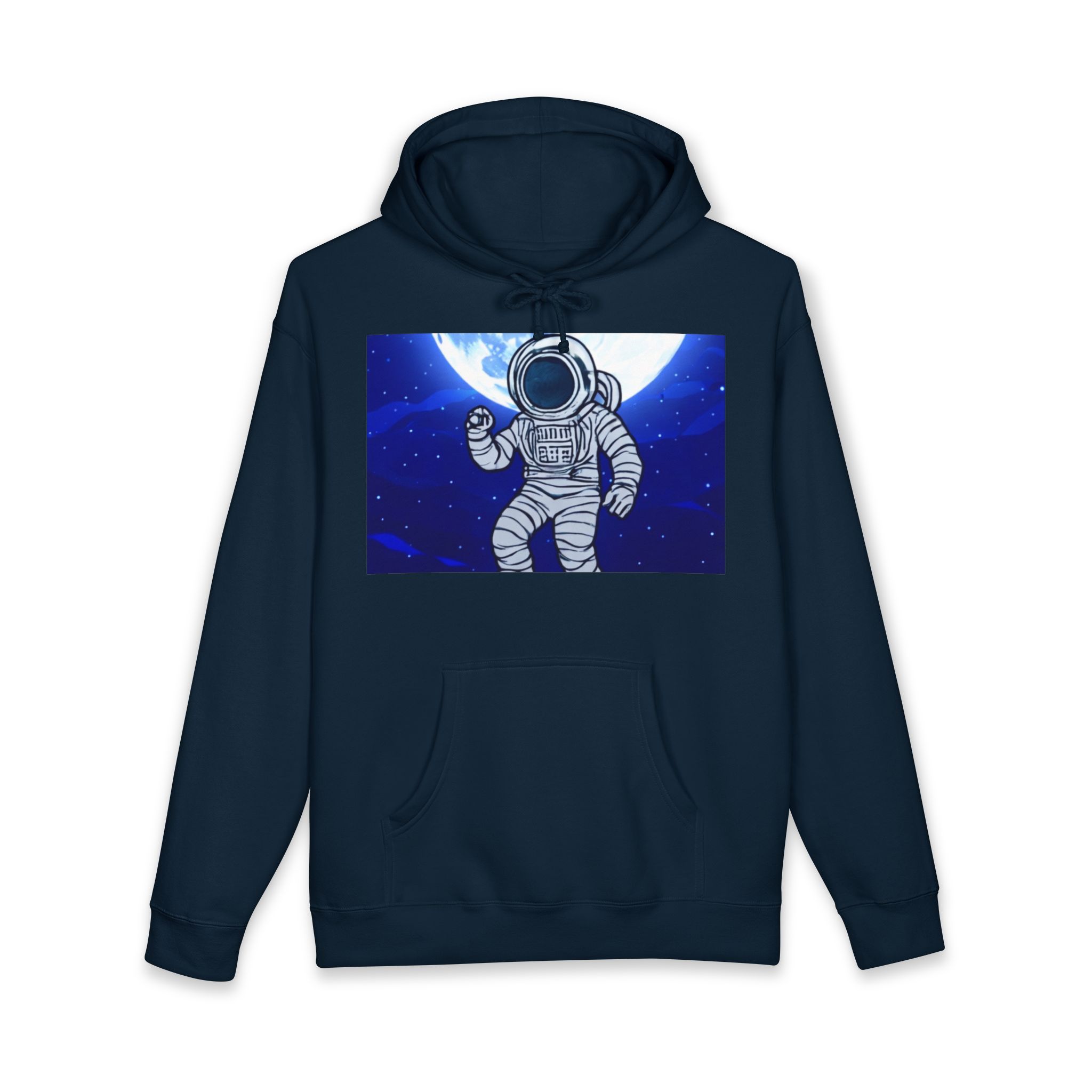 Astronaut Moon Hoodie — Space Explorer Graphic Sweatshirt - Image 13