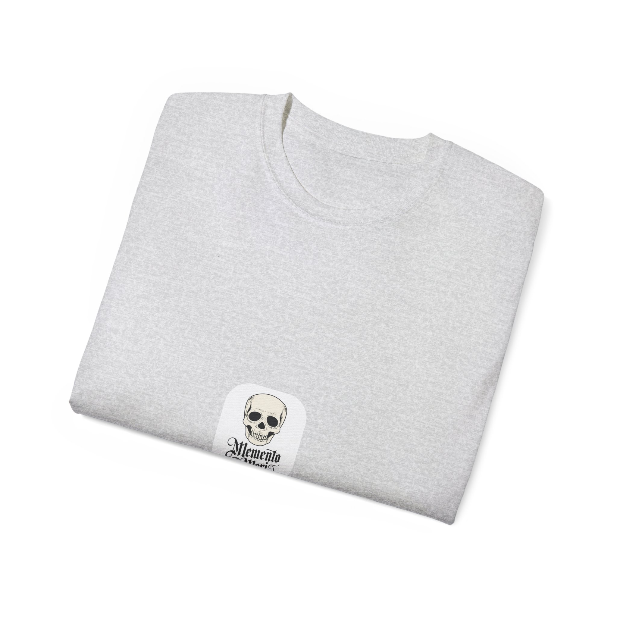 Skull & Roses Graphic Tee — Small Chest Skull with 'Alone' Text - Image 8