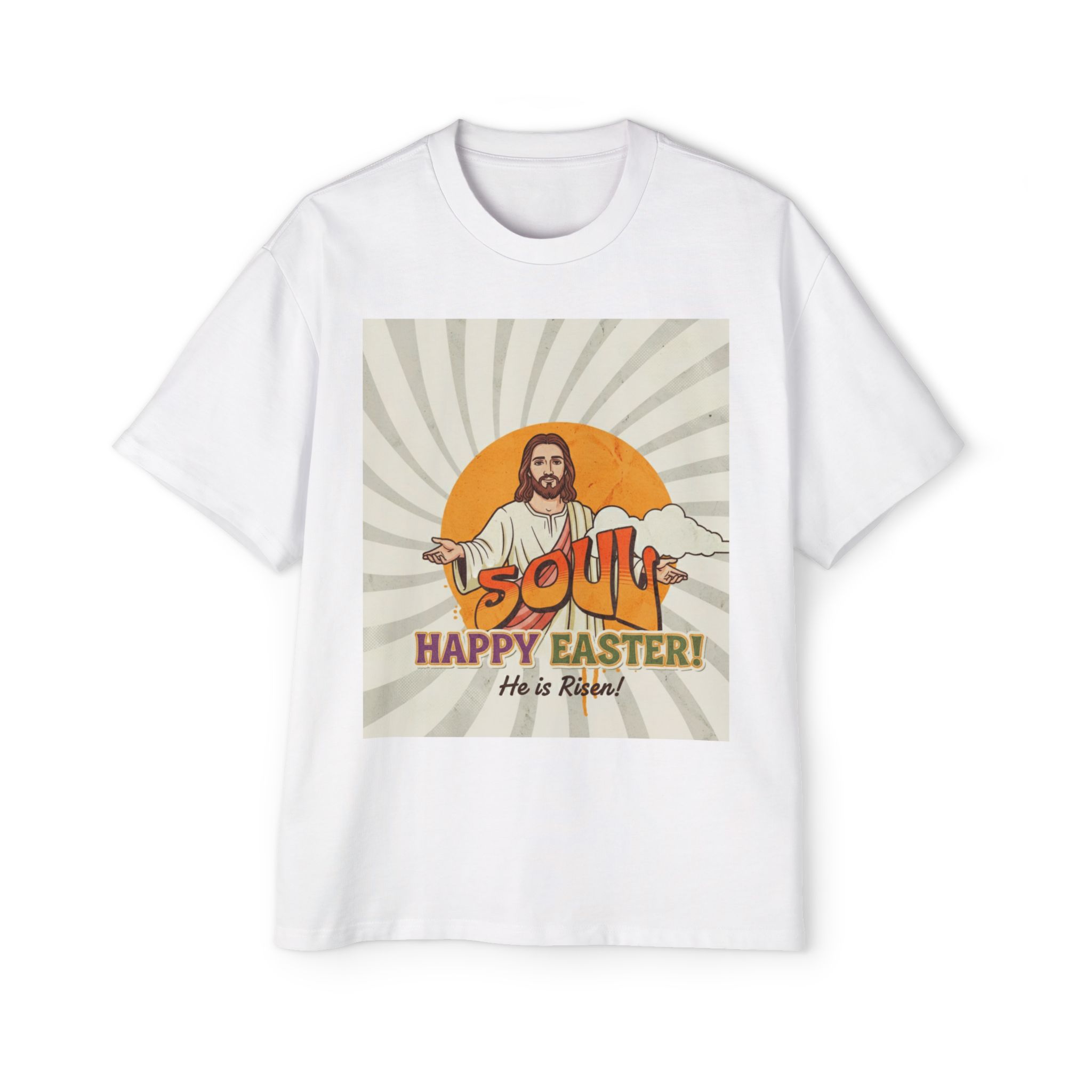 Easter Jesus 'He Is Risen' Graphic Tee — Happy Easter Christian T‑Shirt