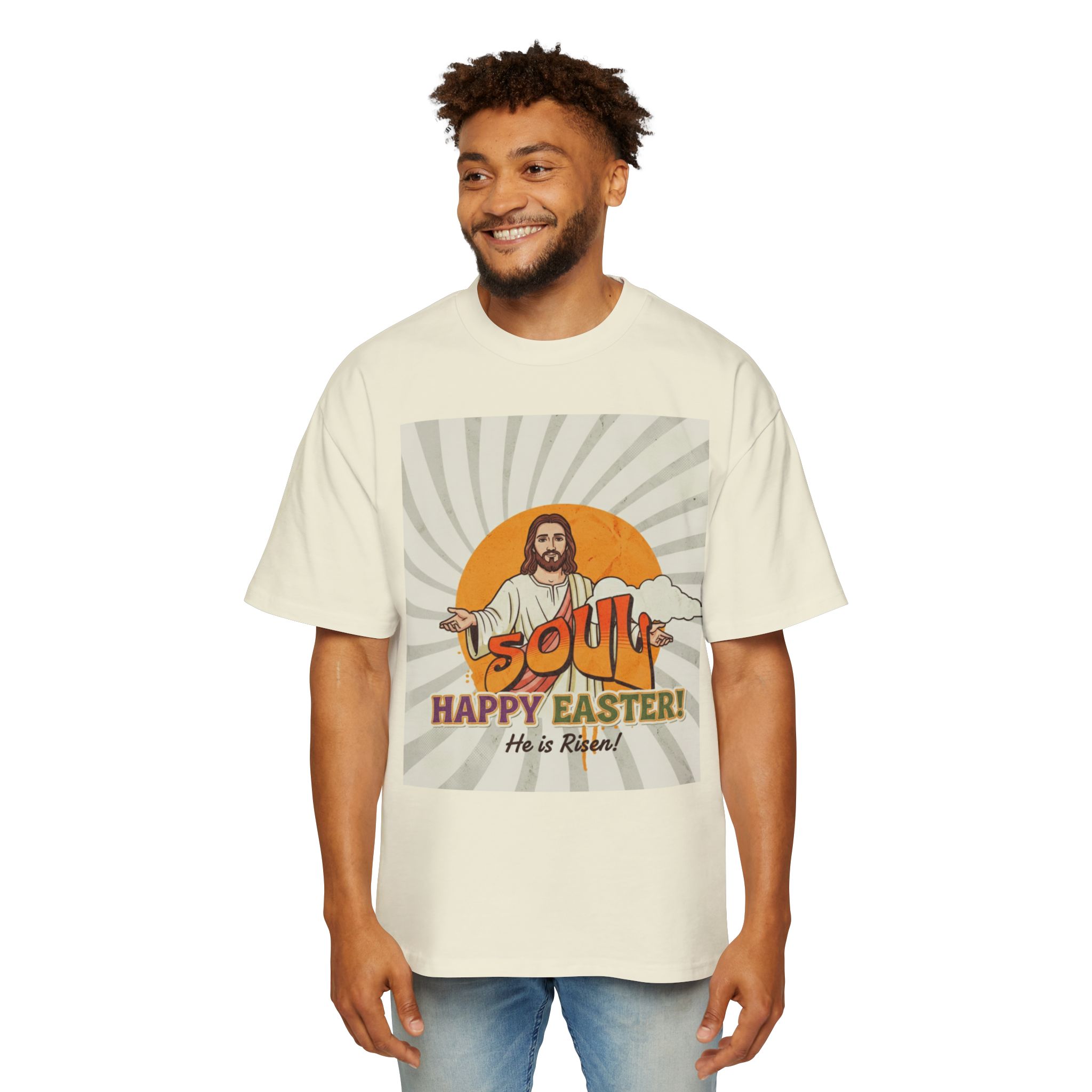 Easter Jesus 'He Is Risen' Graphic Tee — Happy Easter Christian T‑Shirt - Image 11