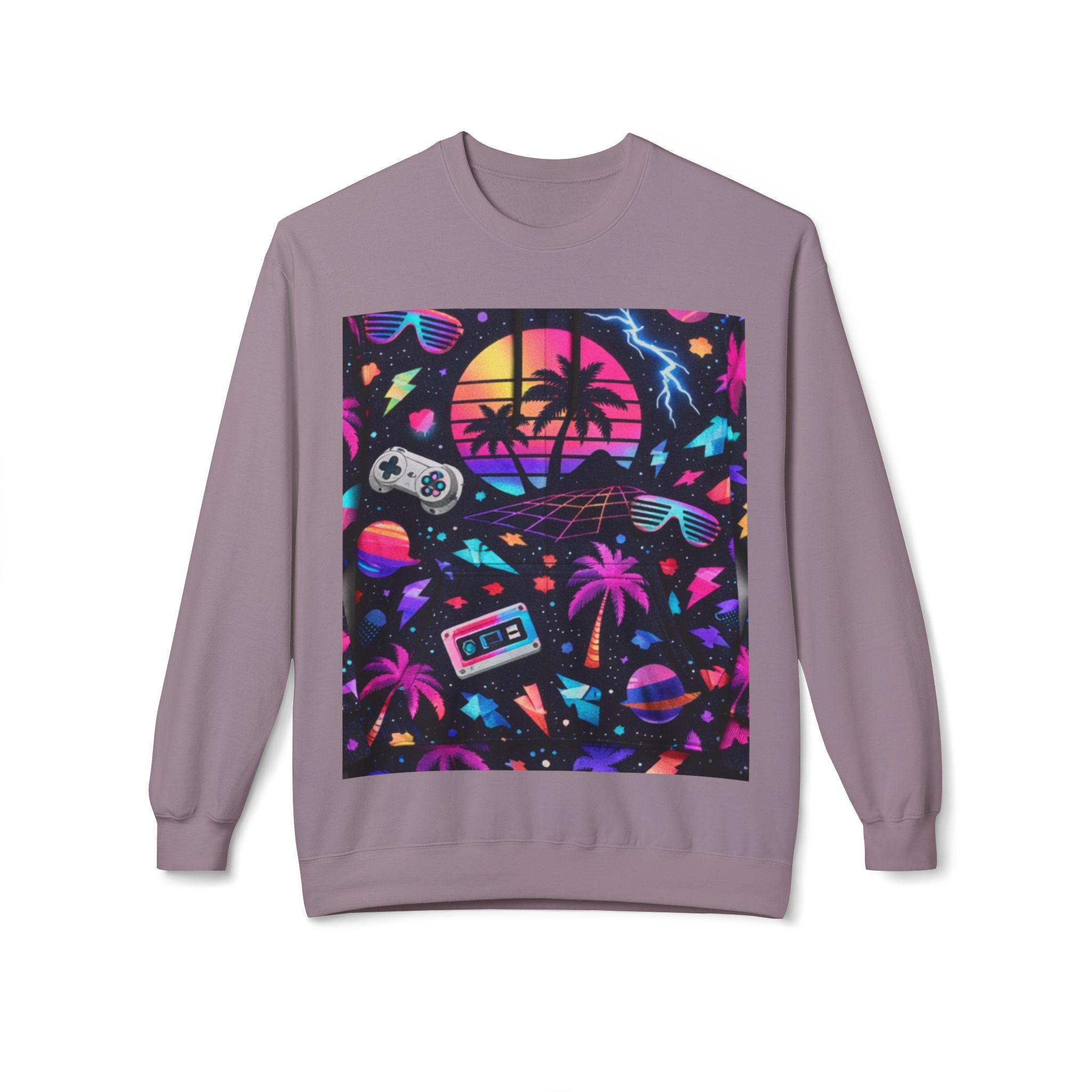 Retro Vaporwave Crewneck Sweatshirt - Image 21