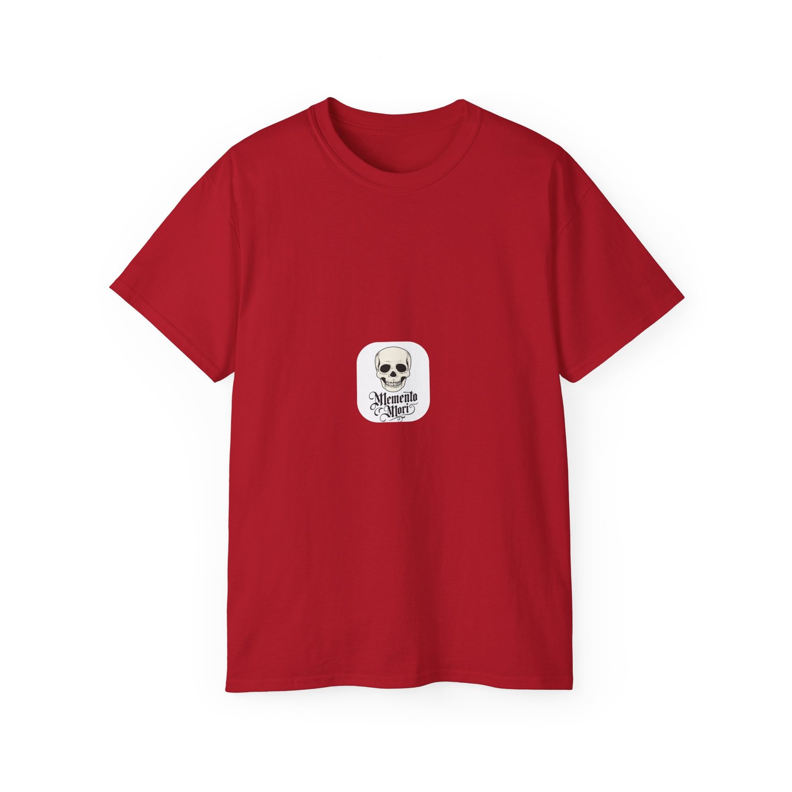 Skull & Roses Graphic Tee — Small Chest Skull with 'Alone' Text - Image 17