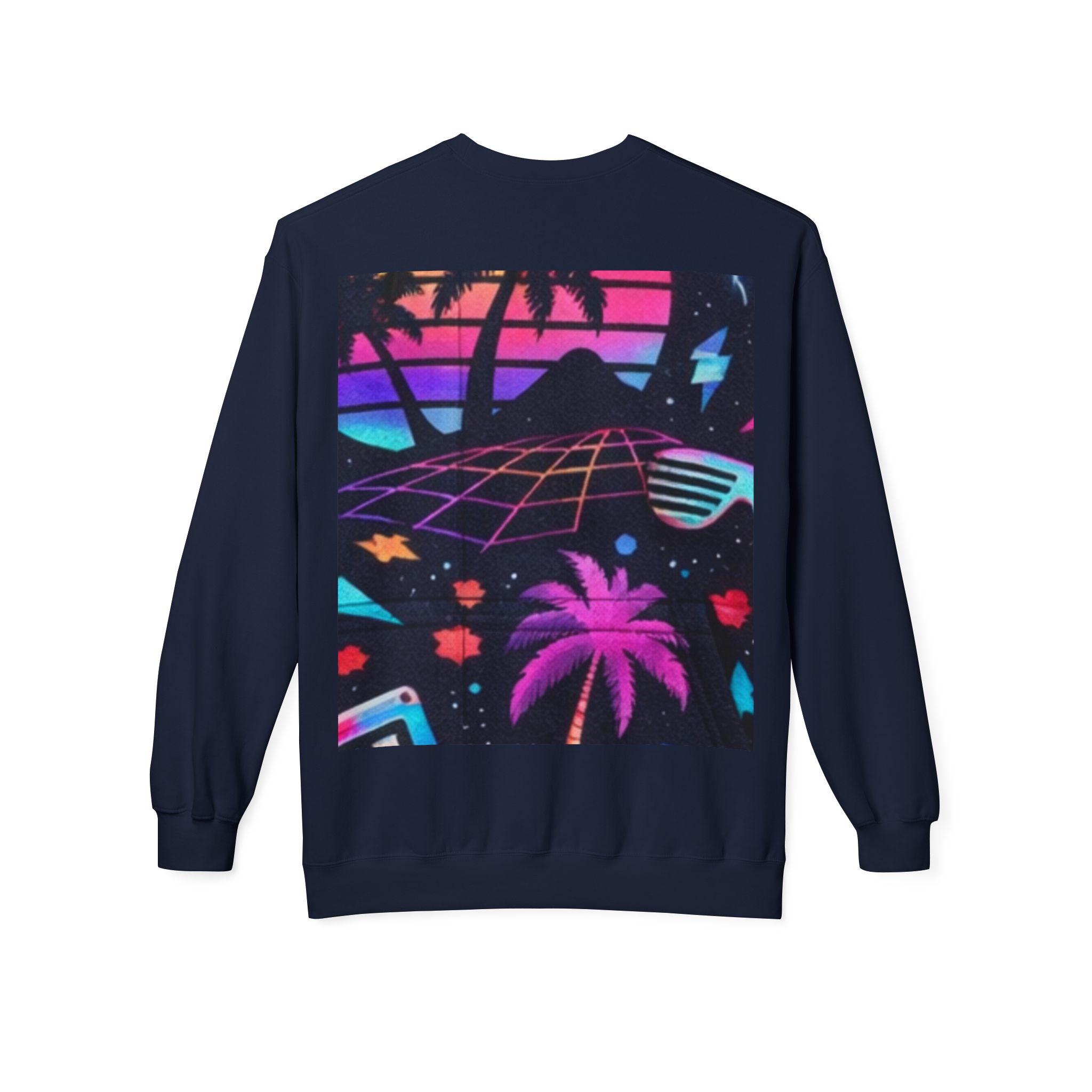Retro Vaporwave Crewneck Sweatshirt - Image 18