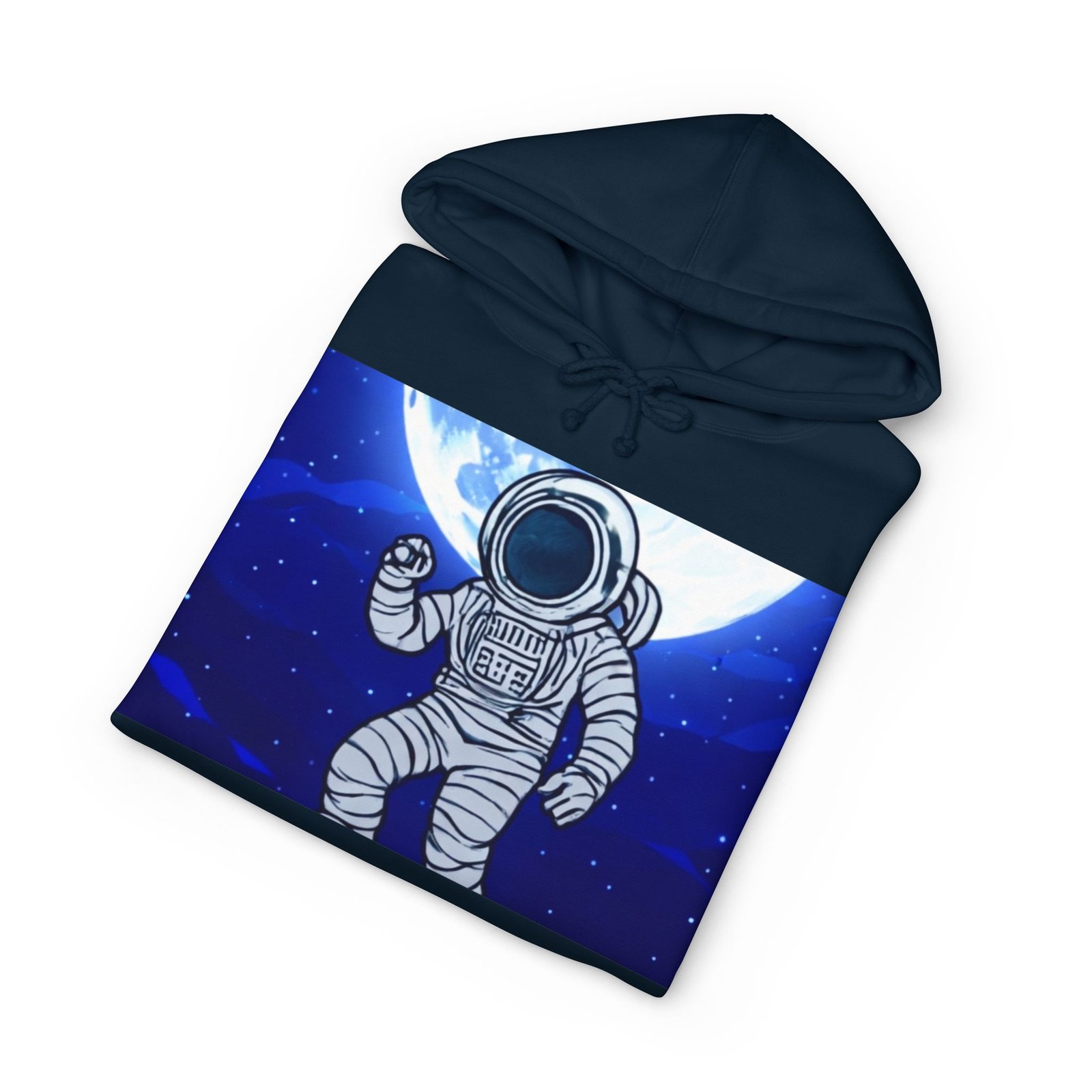 Astronaut Moon Hoodie — Space Explorer Graphic Sweatshirt - Image 15