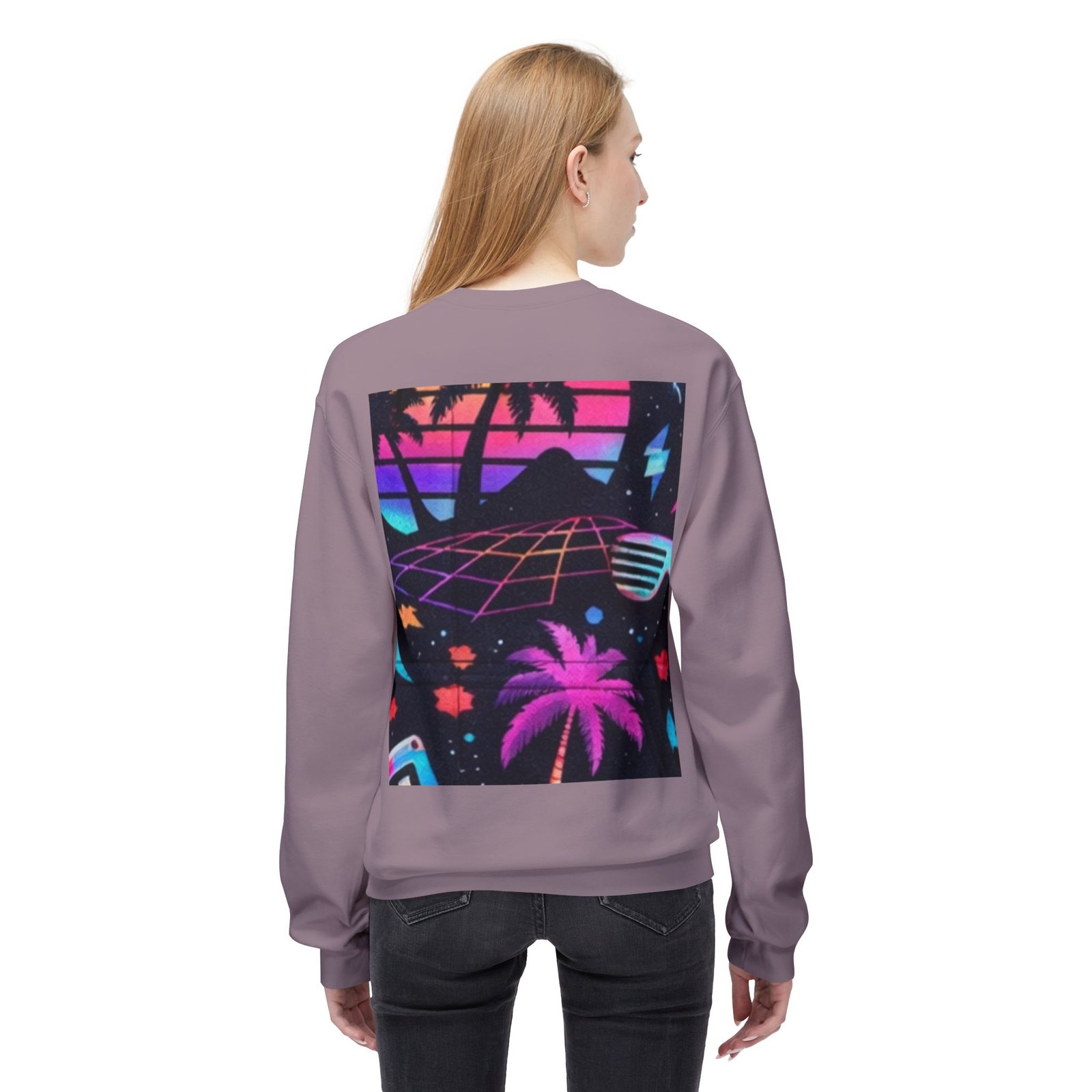 Retro Vaporwave Crewneck Sweatshirt - Image 24