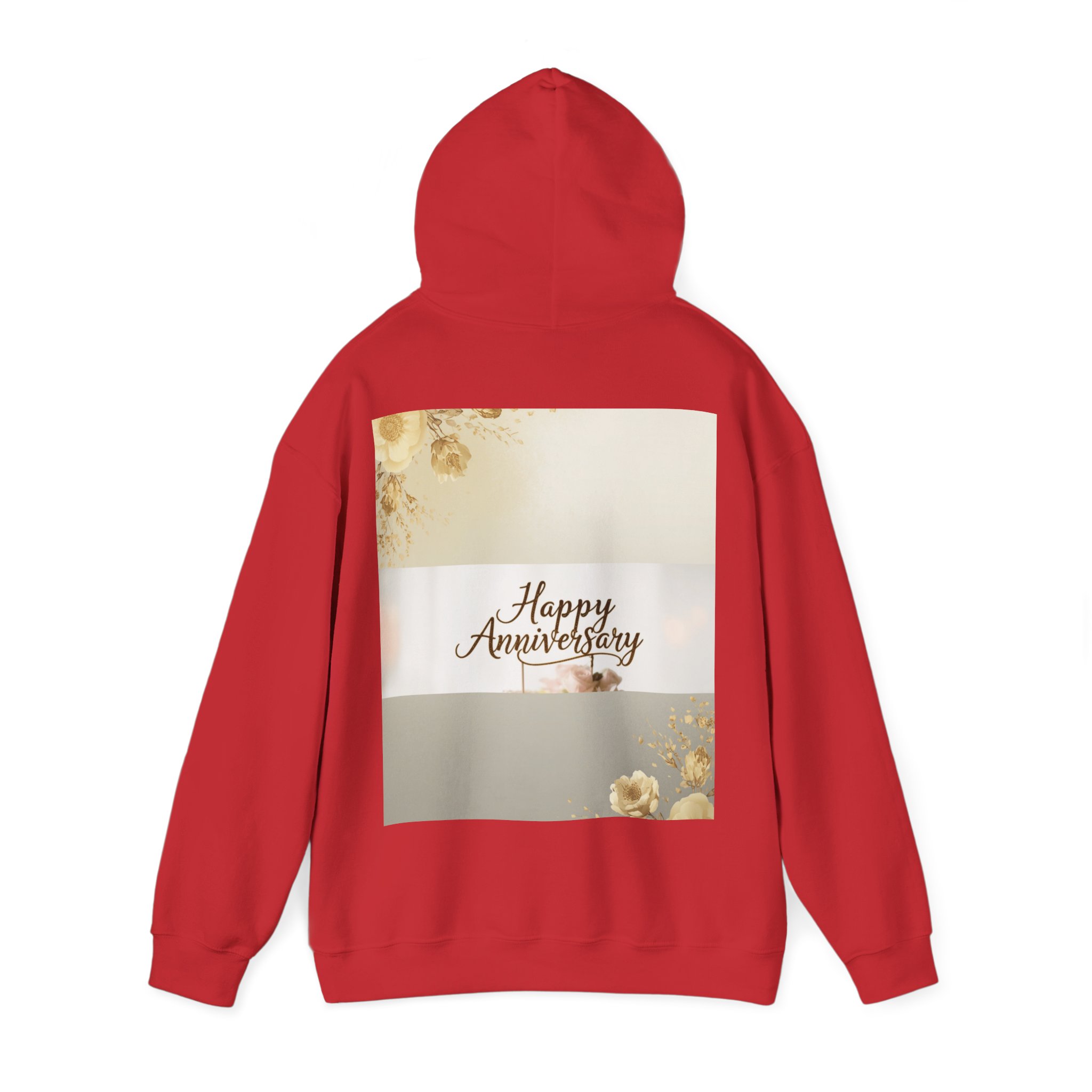 Copy of Anniversary Hoodie — "Happy Anniversary" Floral Pullover Gift - Image 35