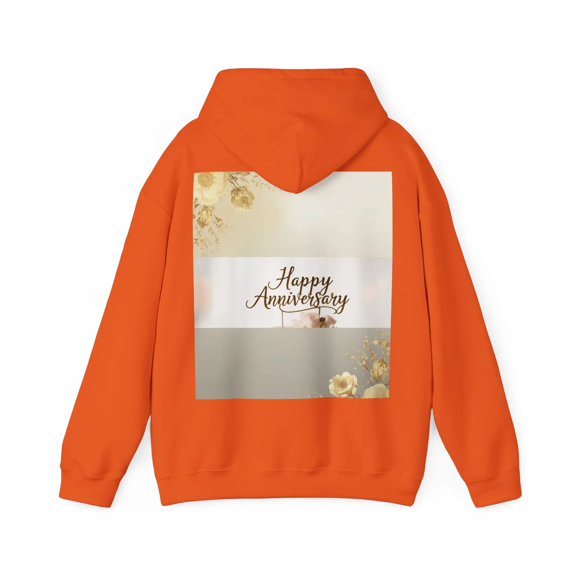 Copy of Anniversary Hoodie — "Happy Anniversary" Floral Pullover Gift - Image 14