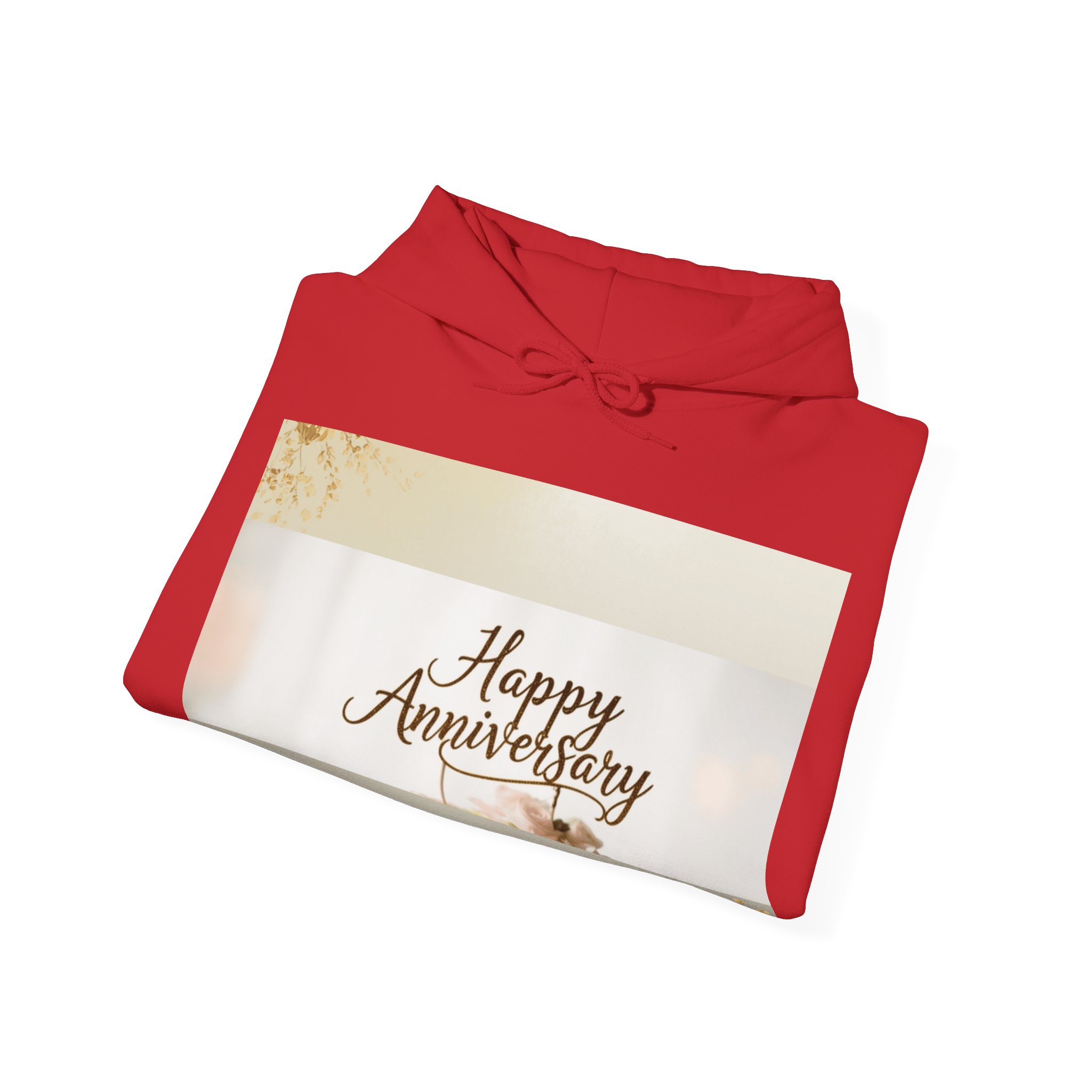 Copy of Anniversary Hoodie — "Happy Anniversary" Floral Pullover Gift - Image 36