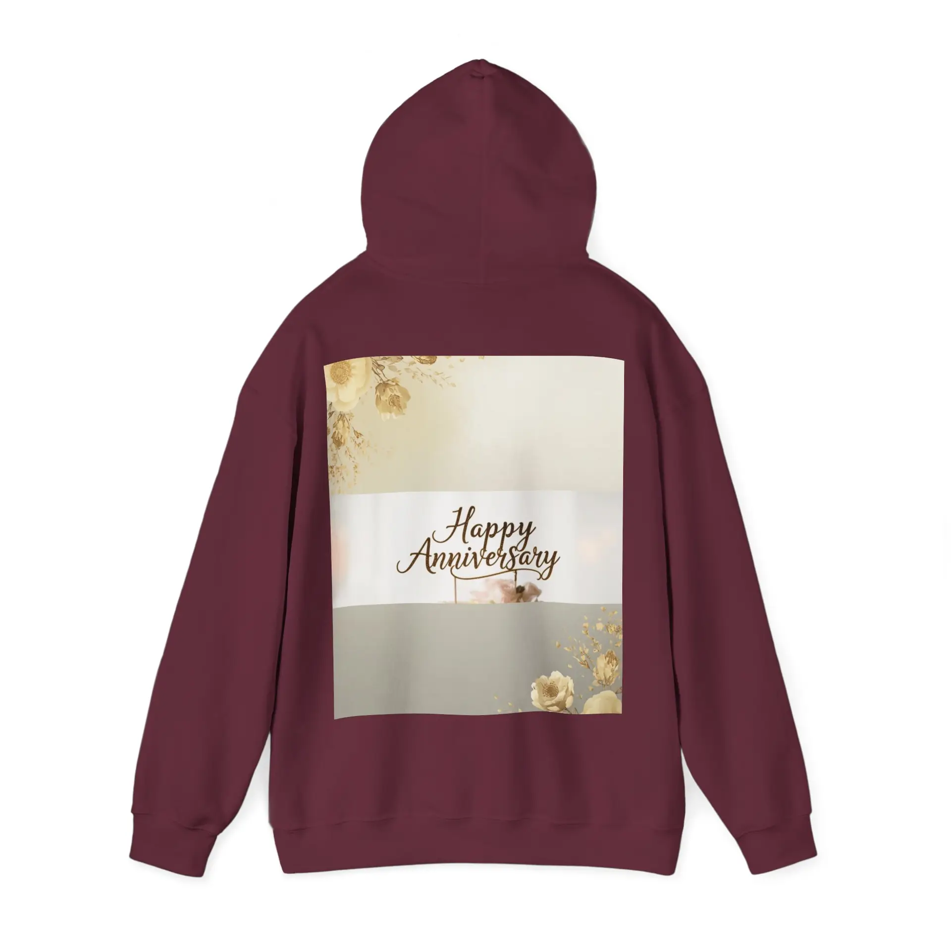 Copy of Anniversary Hoodie — "Happy Anniversary" Floral Pullover Gift - Image 19