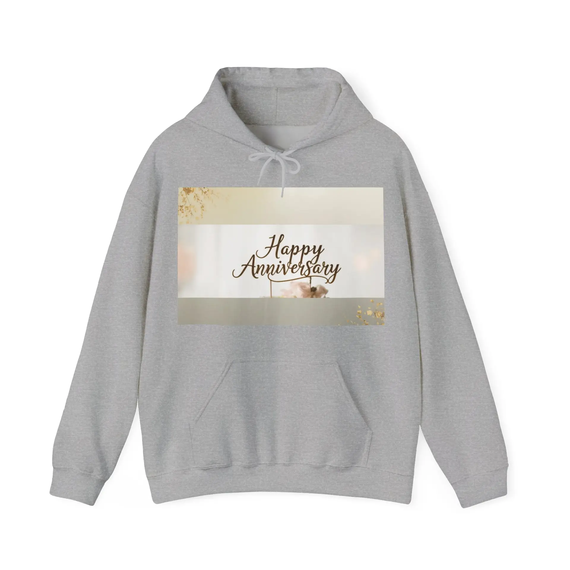 Copy of Anniversary Hoodie — "Happy Anniversary" Floral Pullover Gift - Image 9