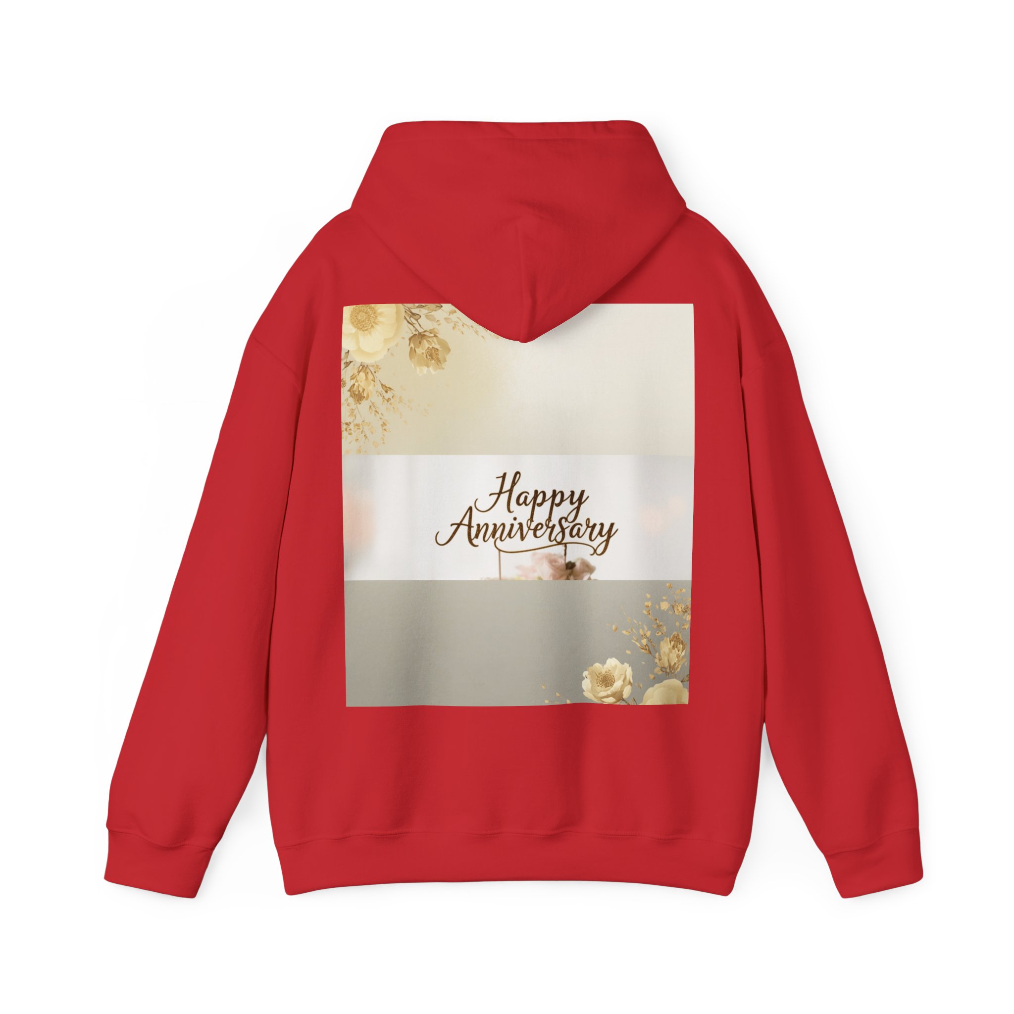 Copy of Anniversary Hoodie — "Happy Anniversary" Floral Pullover Gift - Image 34